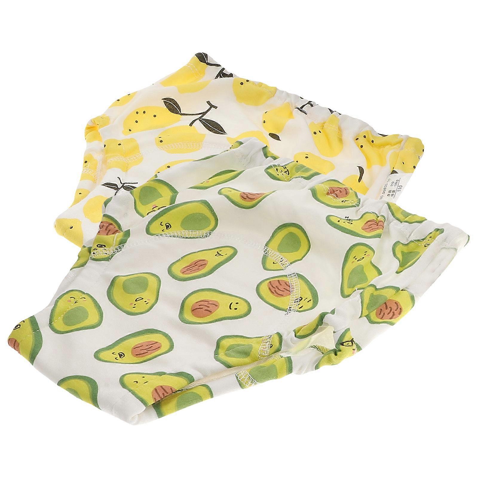 Breathable Cotton Training Pants for Baby Use with Absorbent Diapers and Elastic Fit Assorted Color
