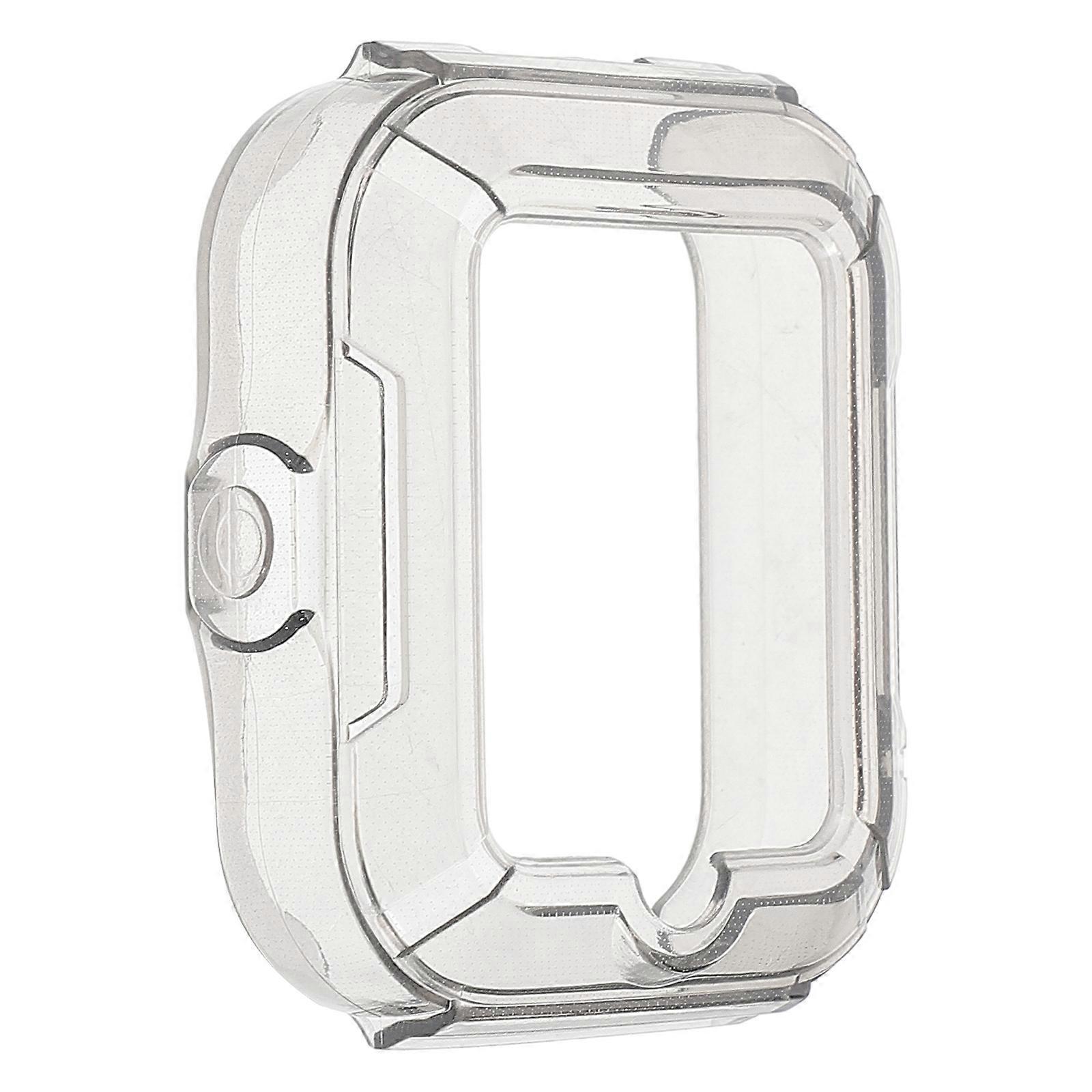 Lightweight TPU Bumper Cover for Watch Half Wrap Frame Protector with Full Coverage and Convenient Cutouts for Maximum Smartwatch Protection