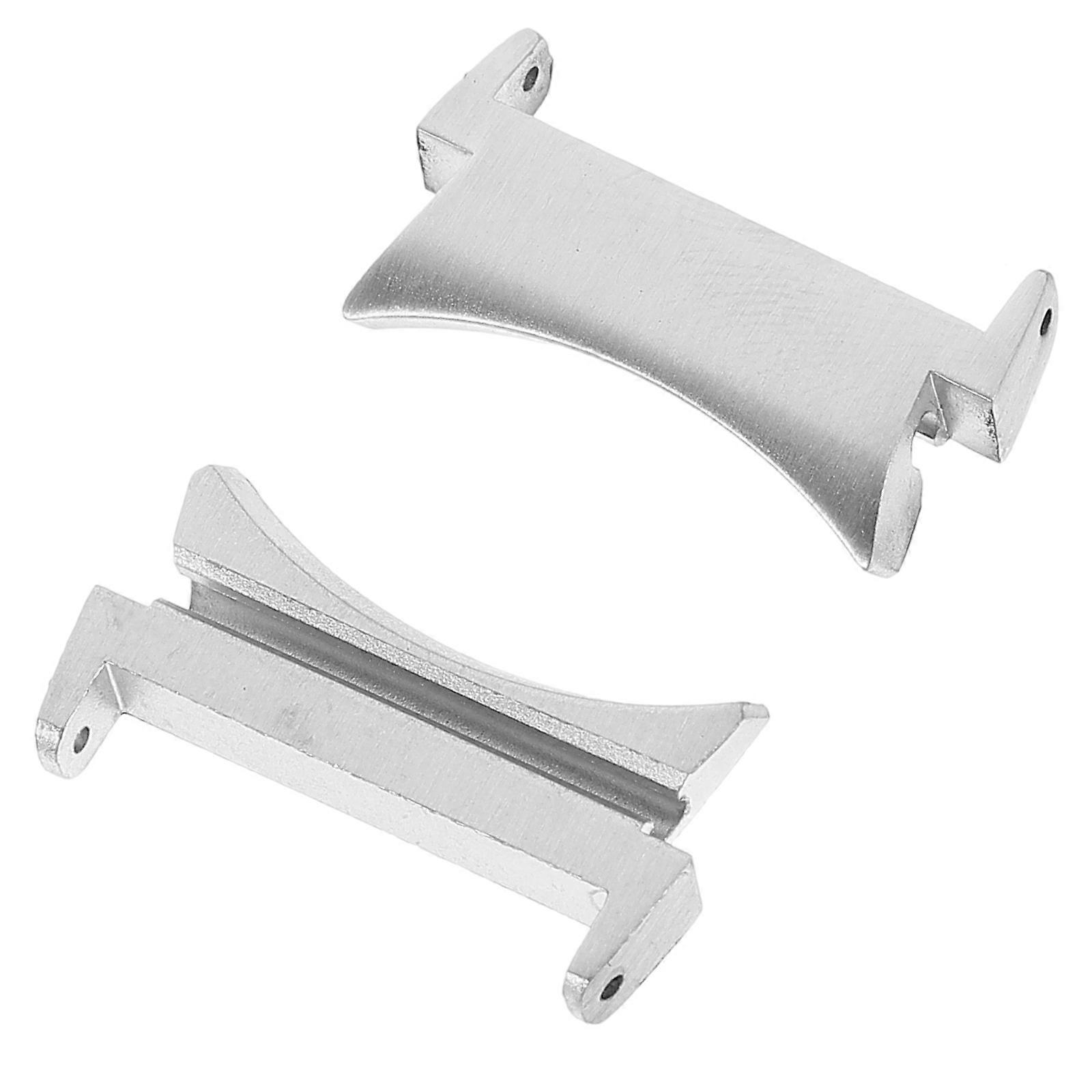 Watch Band Dedicated Connector 2Pcs Designed For Men And Women Featuring Silver Color Durable Material Ideal For Watch