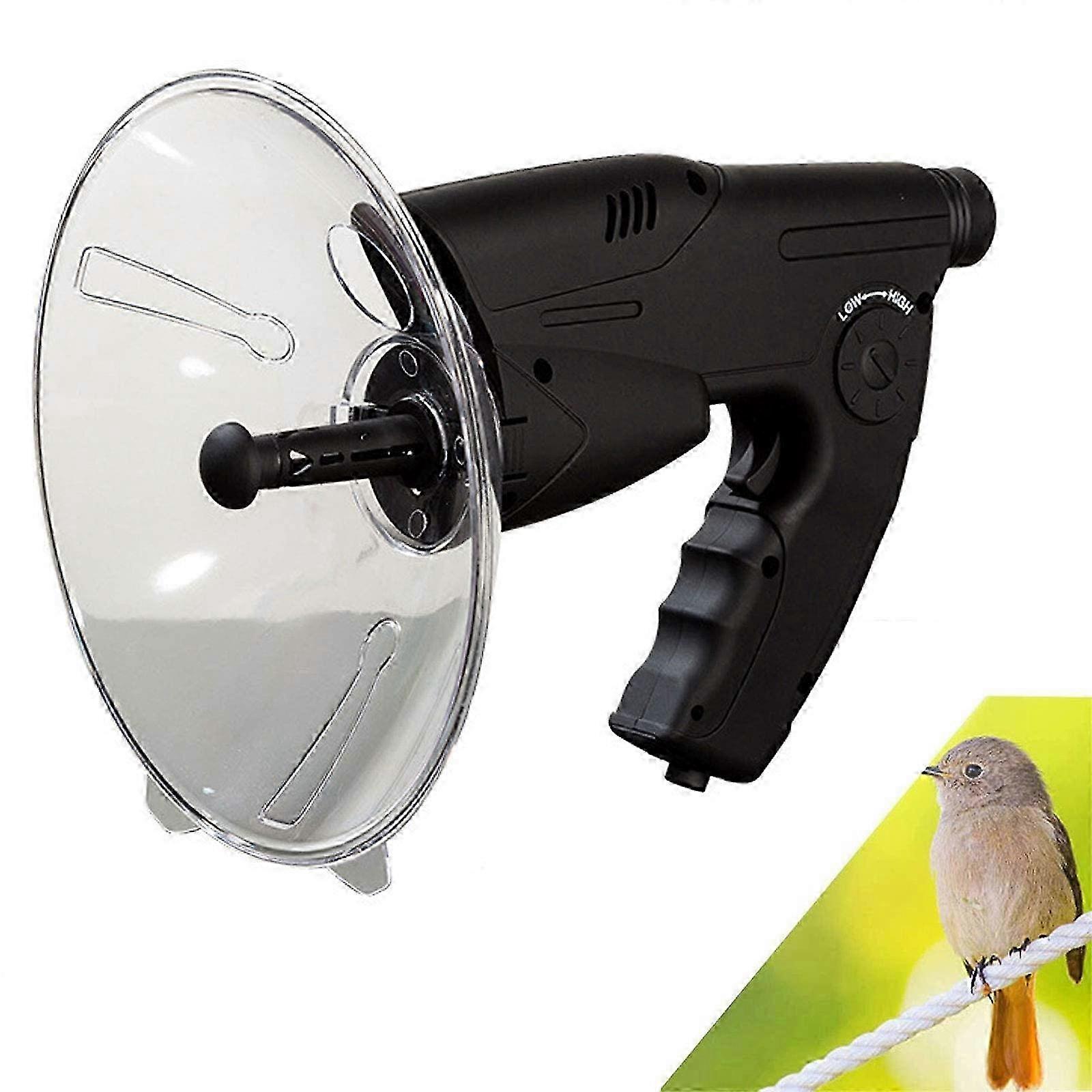 Multifunction Parabolic Microphone Monocular,Sound Amplifier Ear Bionic and Birds Observing Telescope,for Outdoor Activities and Family Entertainment