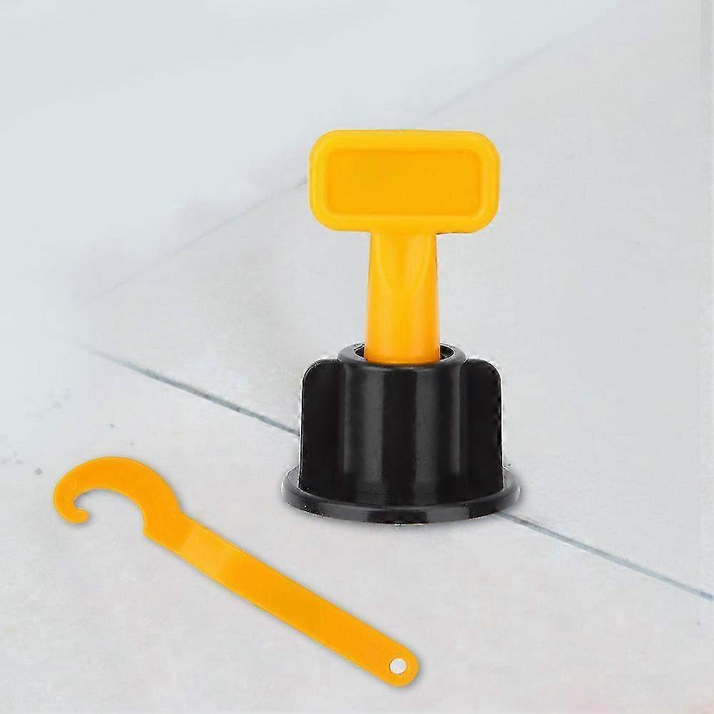 50pcs Reusable Tile Leveling System - Flat Ceramic Floor & Wall Construction Tools for Precise Tile Alignment
