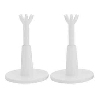 2 STKS In Hoogte Verstelbare Golf Tees Training Sport Accessoire Wit