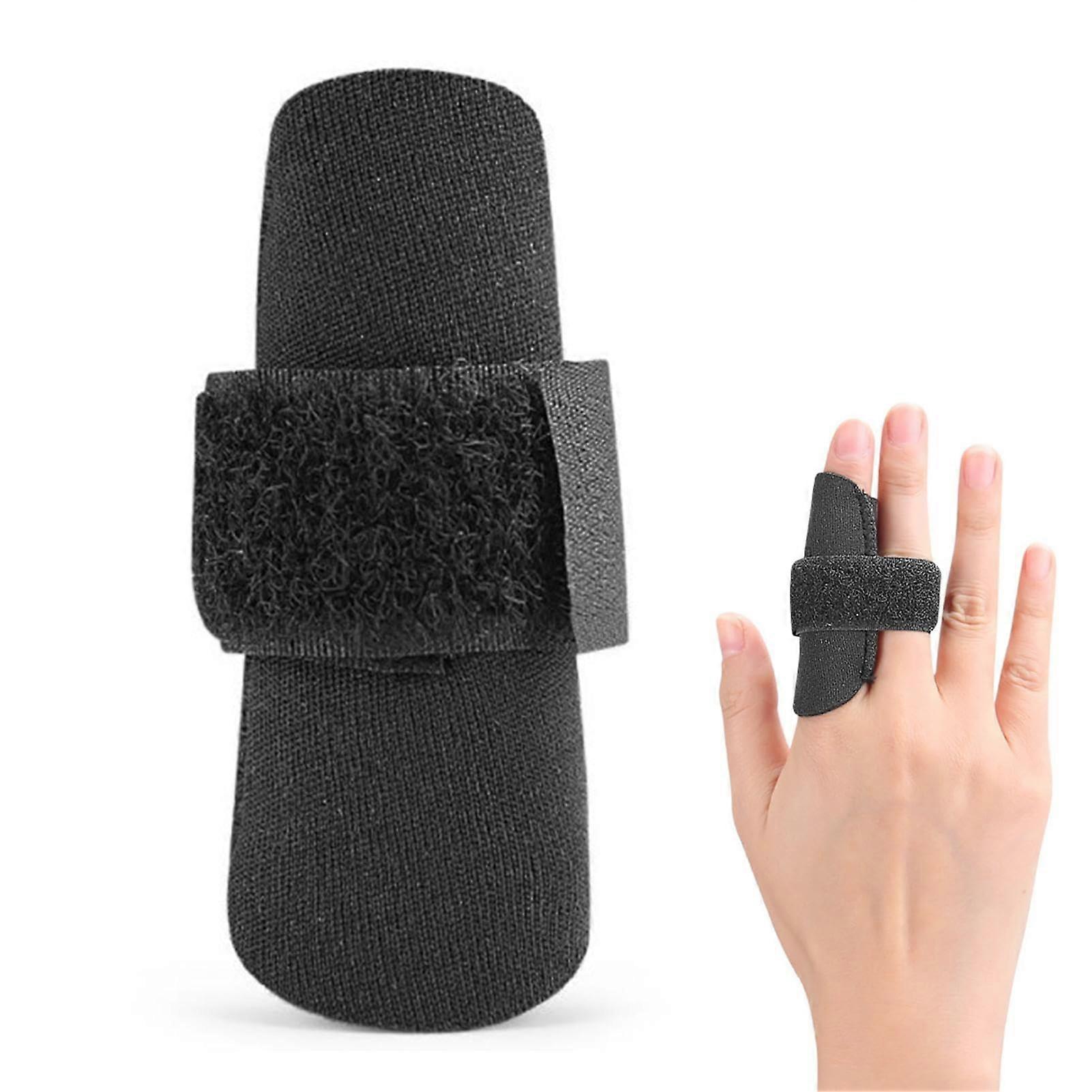 Finger Splint Wrap - Adjustable Stretchable Breathable Orthosis for Trigger Finger, Broken Fingers, Ankle Immobilization