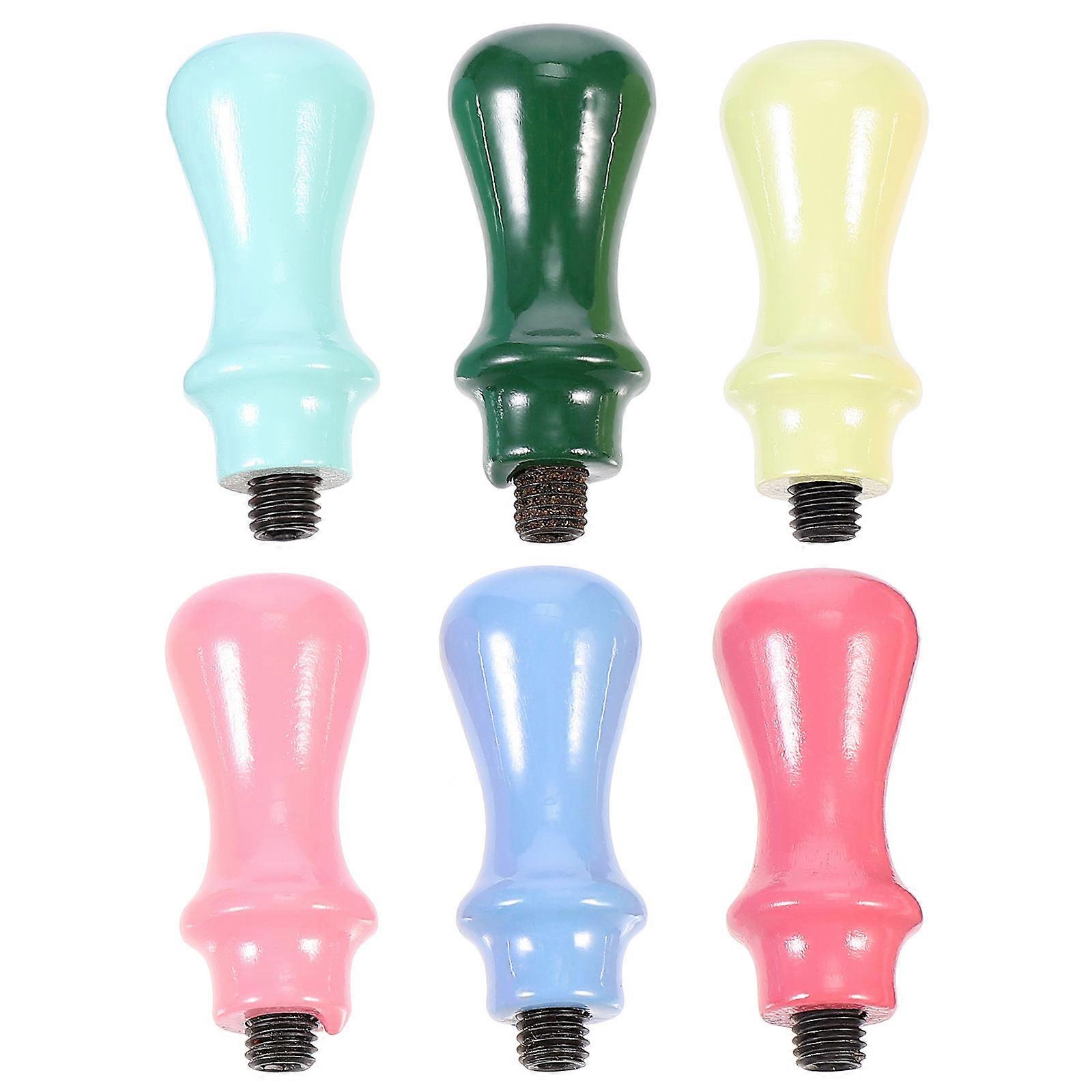 Universal Handle for DIY Crafts Assorted Color Plastic Material Easy to Install