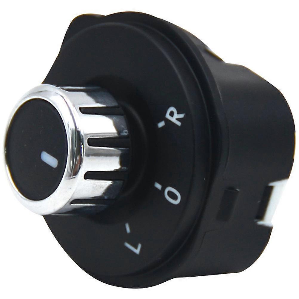 Black Car Rearview Mirror Adjustment Knob Durable ABS Material for POLOCompatible Vehicles