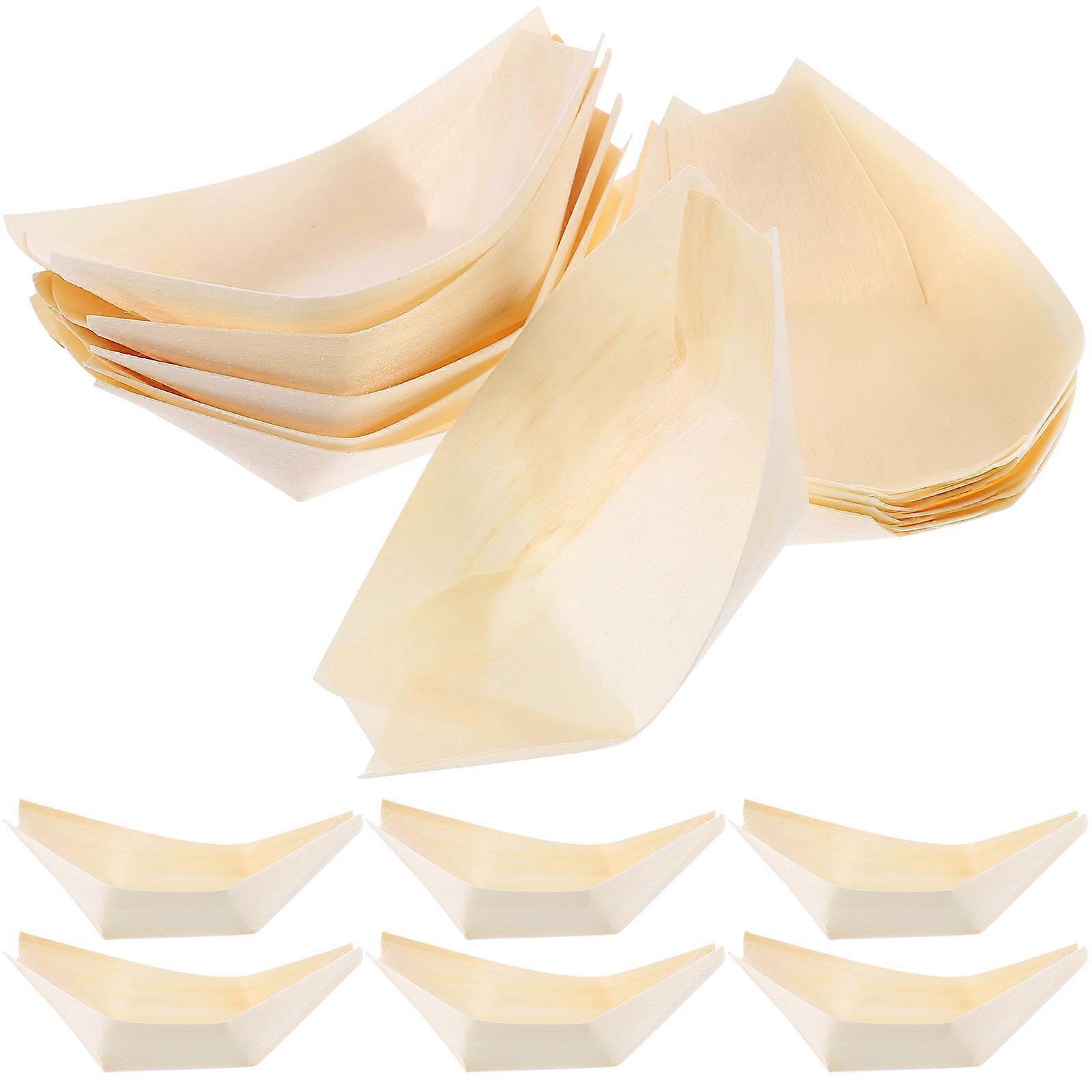 Sushi Boat 100Pcs Use Suitable For Daily Use Offering Cross-contamination Prevention And Stylish Presentation