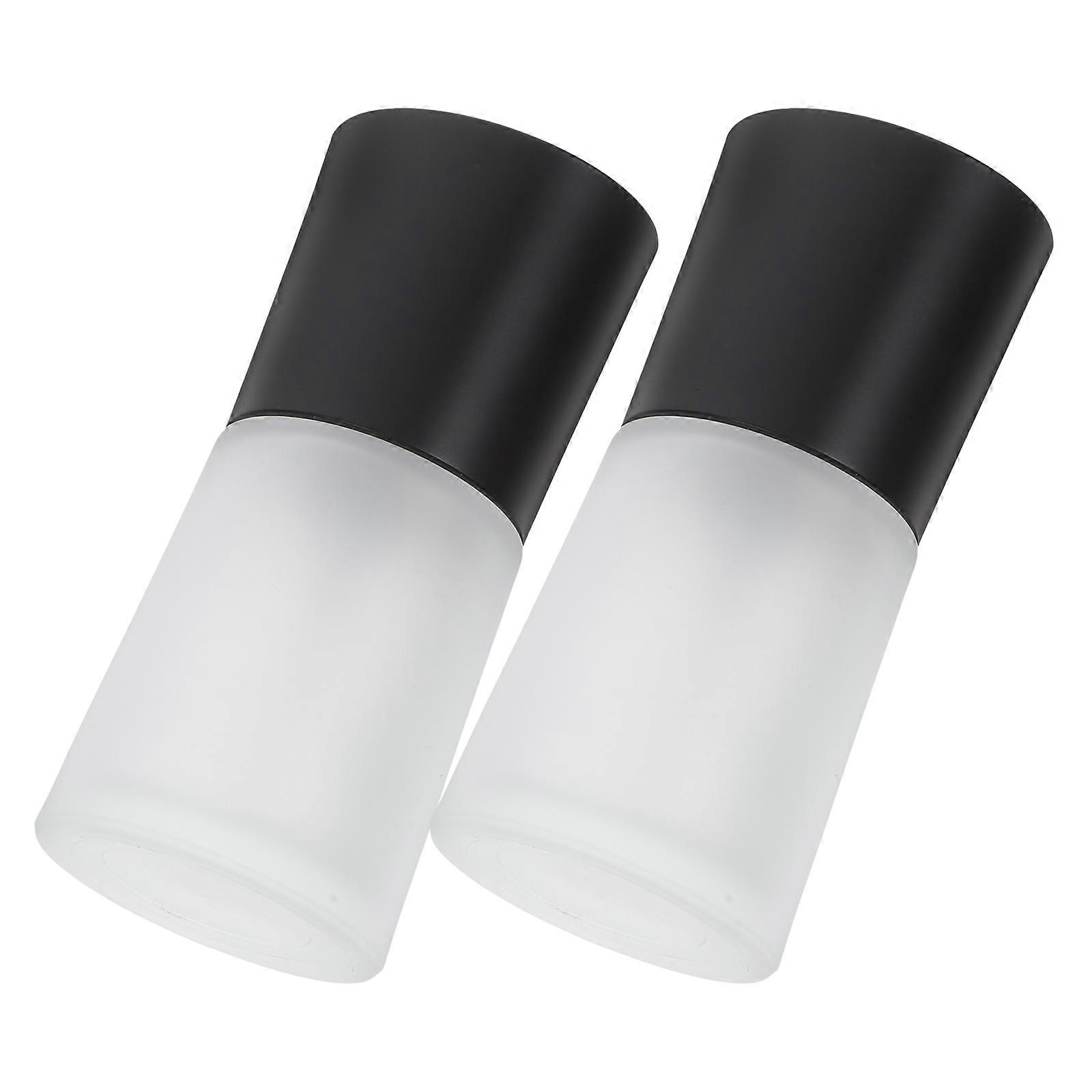 Compact Design 2Pcs Liquid Foundation Bottles Ideal For Travel Use Convenient Cosmetic Containers