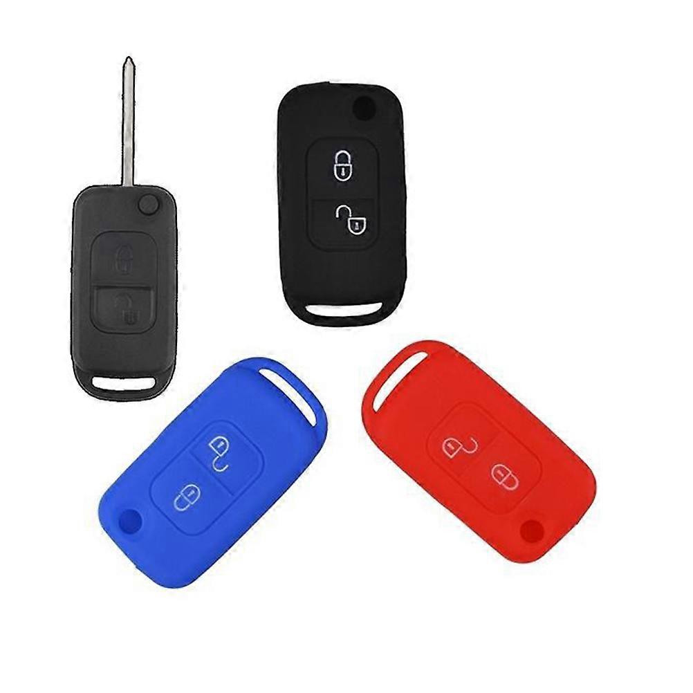 Silicone Key Cover for Car Key Remote Protective Cover Case Red