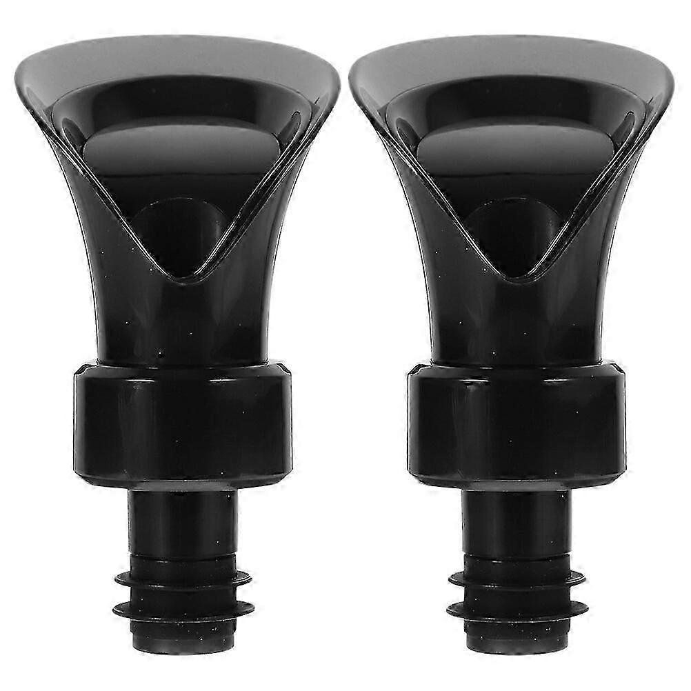 2pcs Wine Stopper Pourer Leak-proof Bottle Stopper Bottle Pourer Bottle Pourer Tool