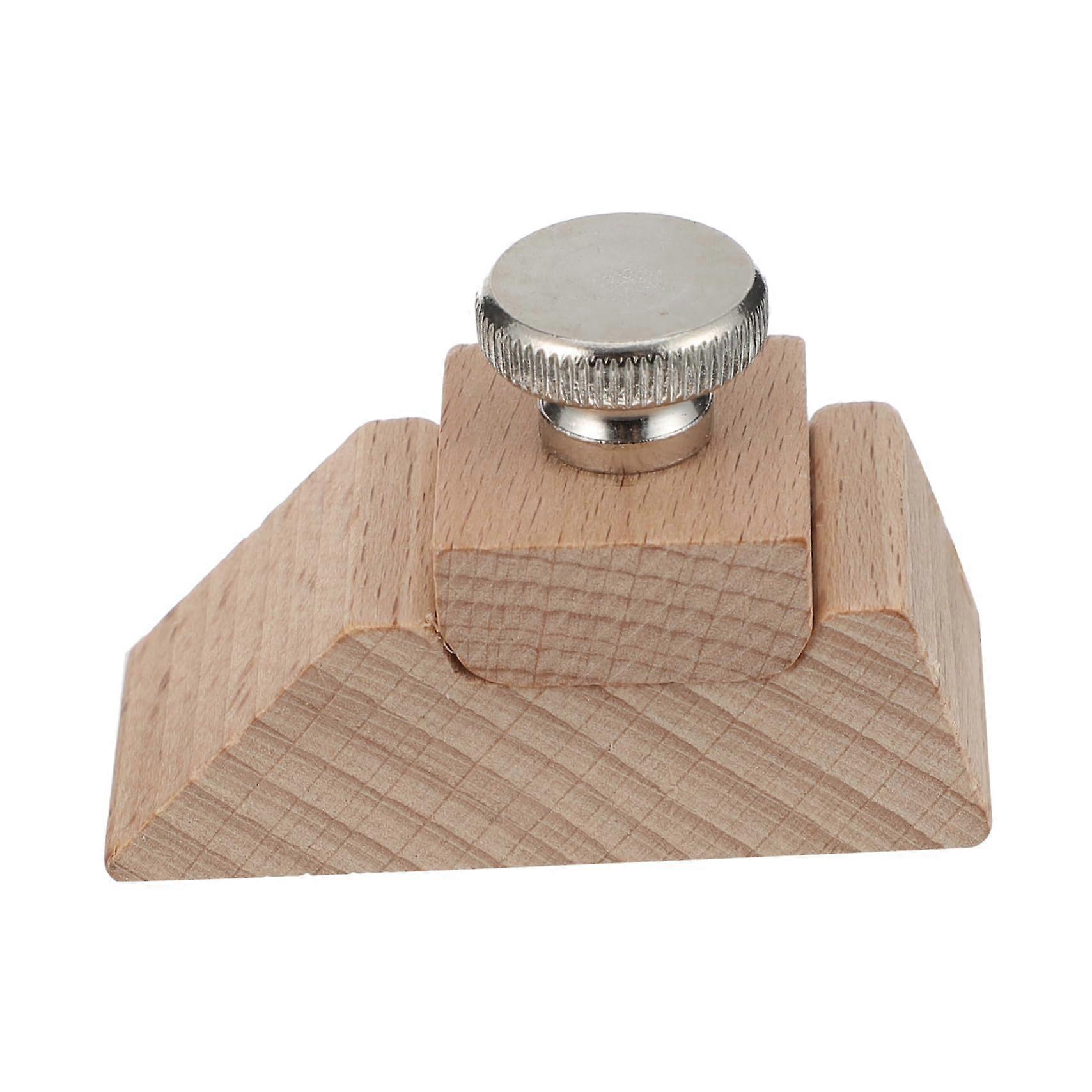 Sandpaper sanding block 1 piece polishing tool for leathercraft sandpaper clamp sturdy material for easy sanding and polishing