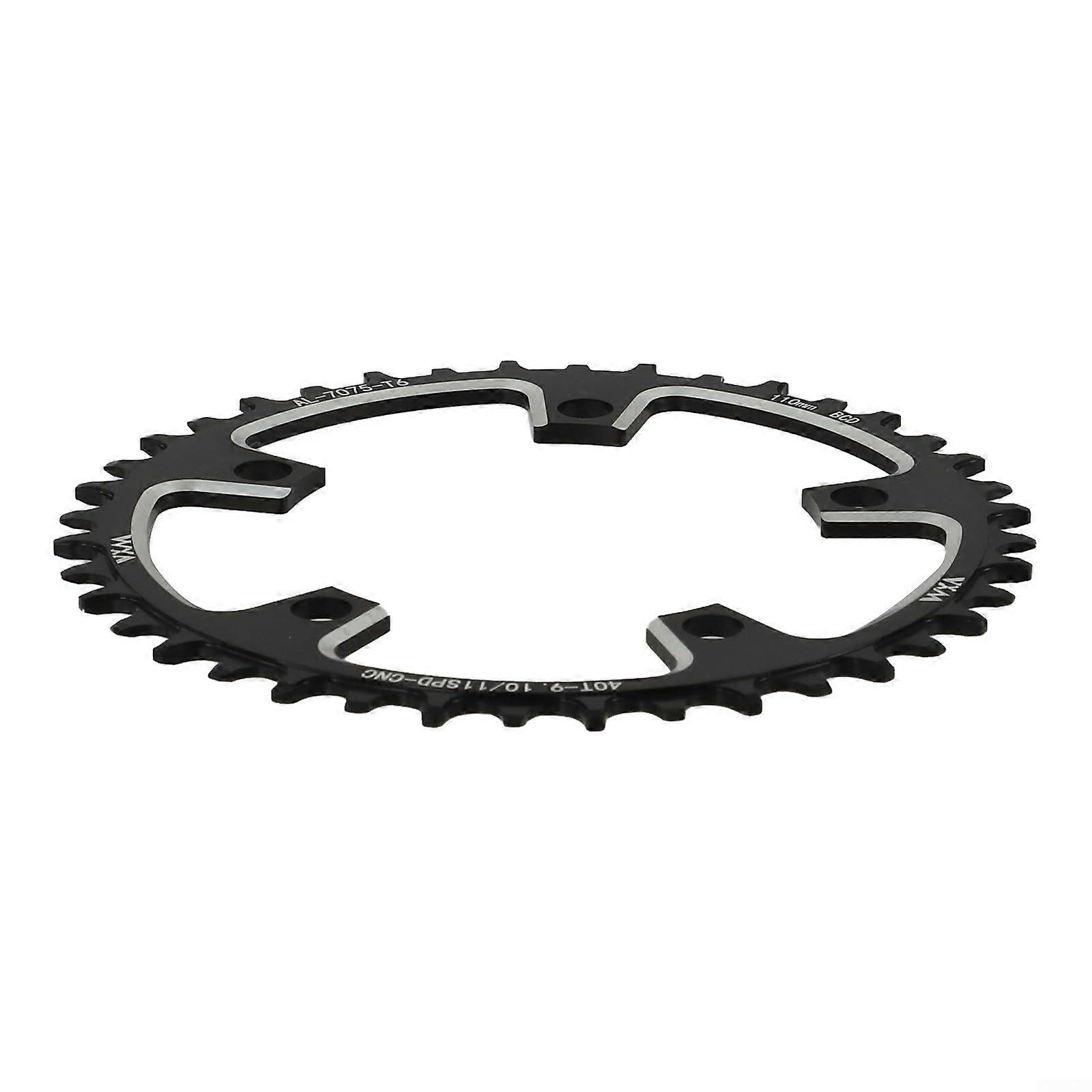 5-Bolt Road Bike 110 BCD Single Chainring Narrow-Wide For 9-11-Speed Drivetrains, Available In 36T 38T 40T