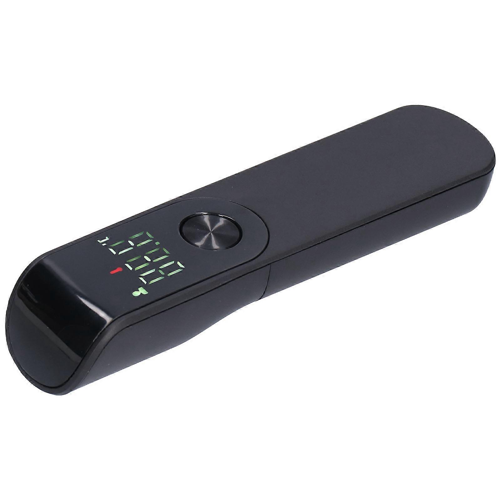 Touchless Forehead Thermometer, Infrared, Black, 3~5cm Range