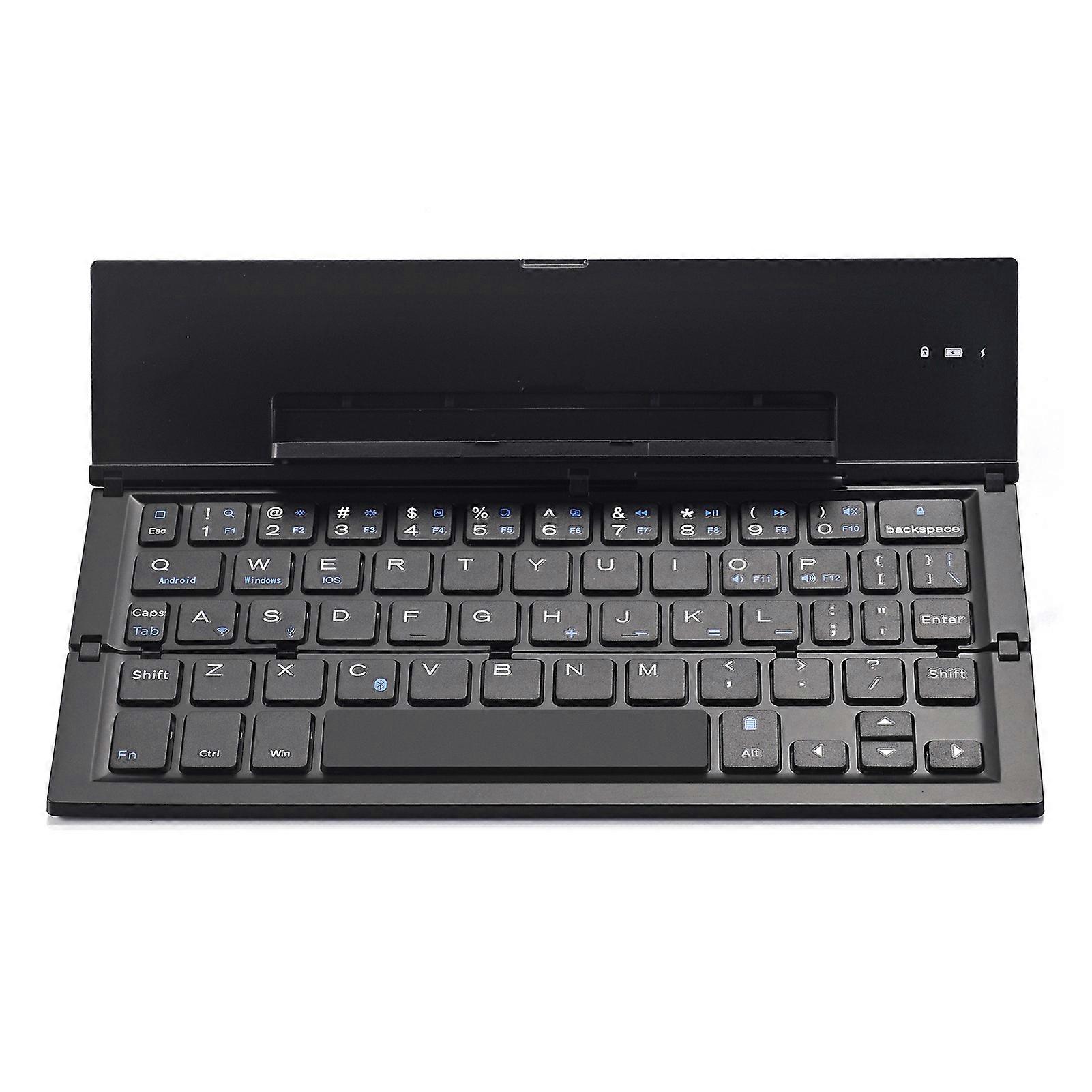 Mini Foldable BT Keyboard Portable for iPad Smartphones
