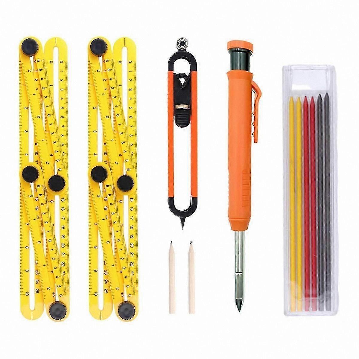 Shape Profiling Tool with Lock, Gauge Measuring Tool for Woodworking, Shape Replicator and Profilometer Functionality