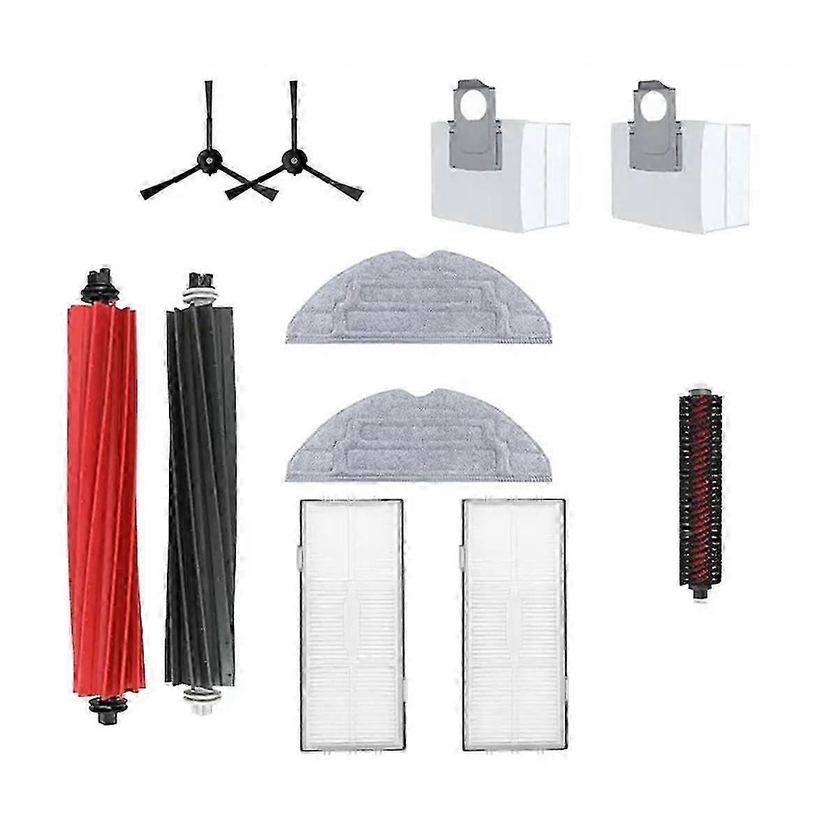 For S8 S8 Pro Ultra S8+ Robot Vacuum Cleaner Main Side Brush Mop Cloth Accessories Replacement