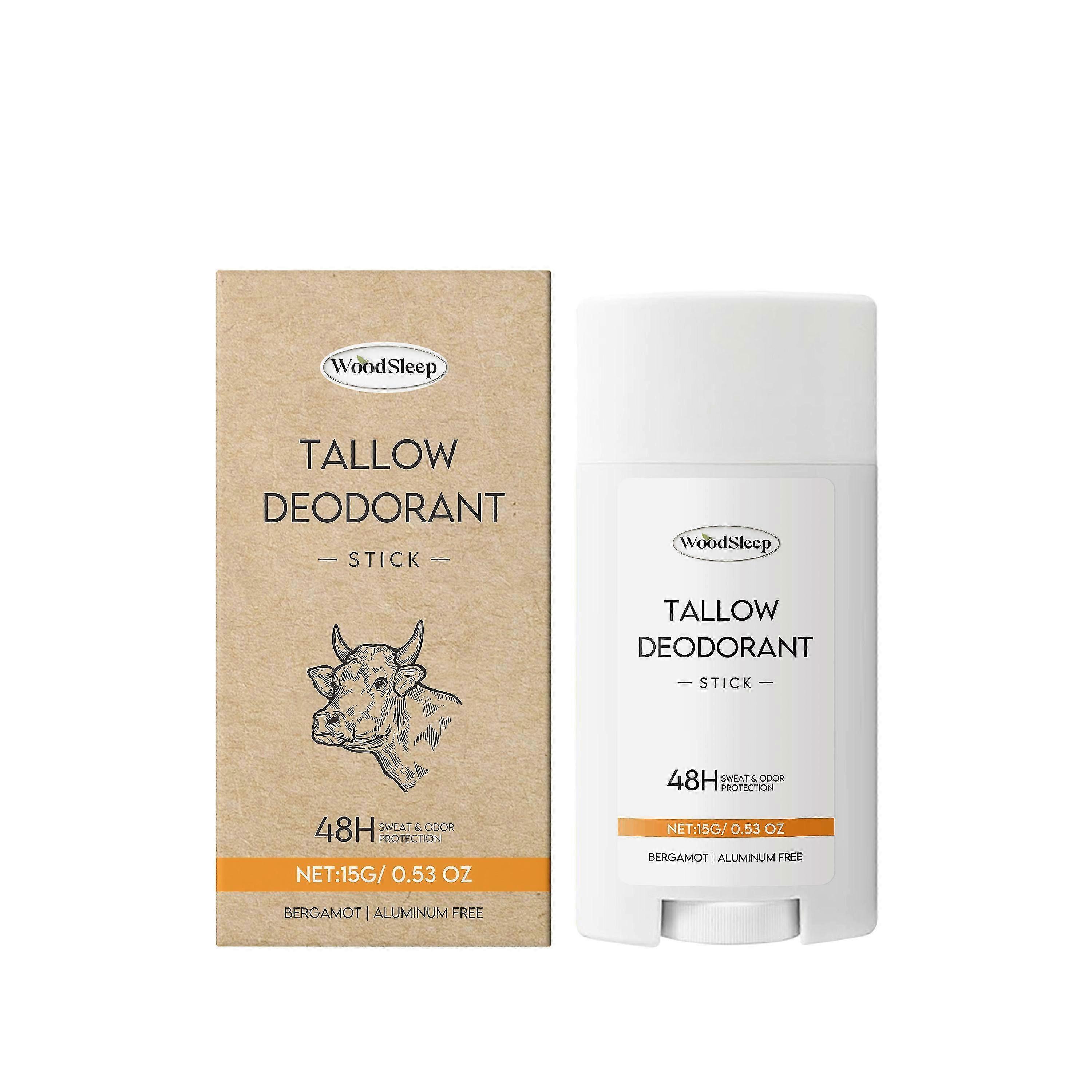 WoodSleep Cow Fat Body Care Stick is a refreshing, non greasy, and gentle formula that cares for the skin and leaves a lasting fragrance