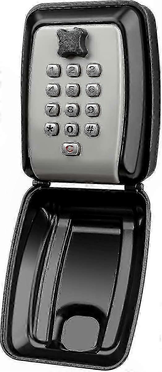 Secure Outdoor Key Storage Box with Wall Mount Waterproof Design for Home and Office Use