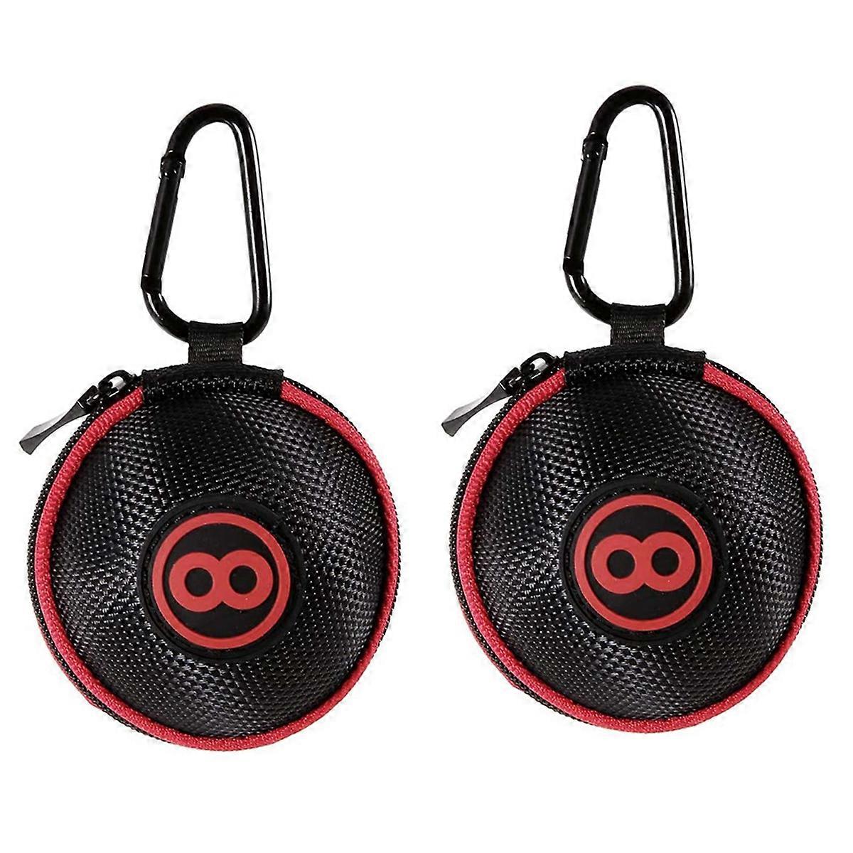 2X Clip-on Cue Ball Case,Cue Ball Bag for Attaching Cue Balls,Pool Balls,Billiard Balls