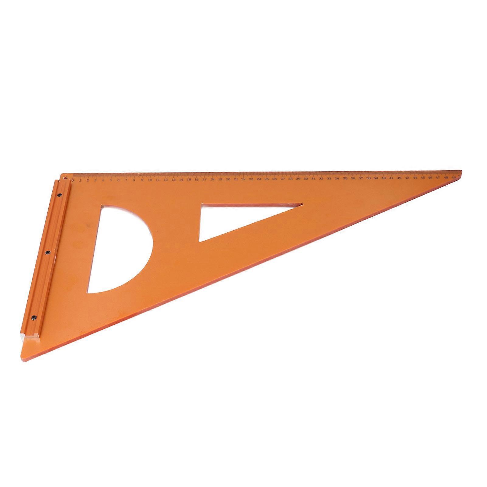 50x30cm Carpenter Square Ruler 90° Plastic Engineering Plate