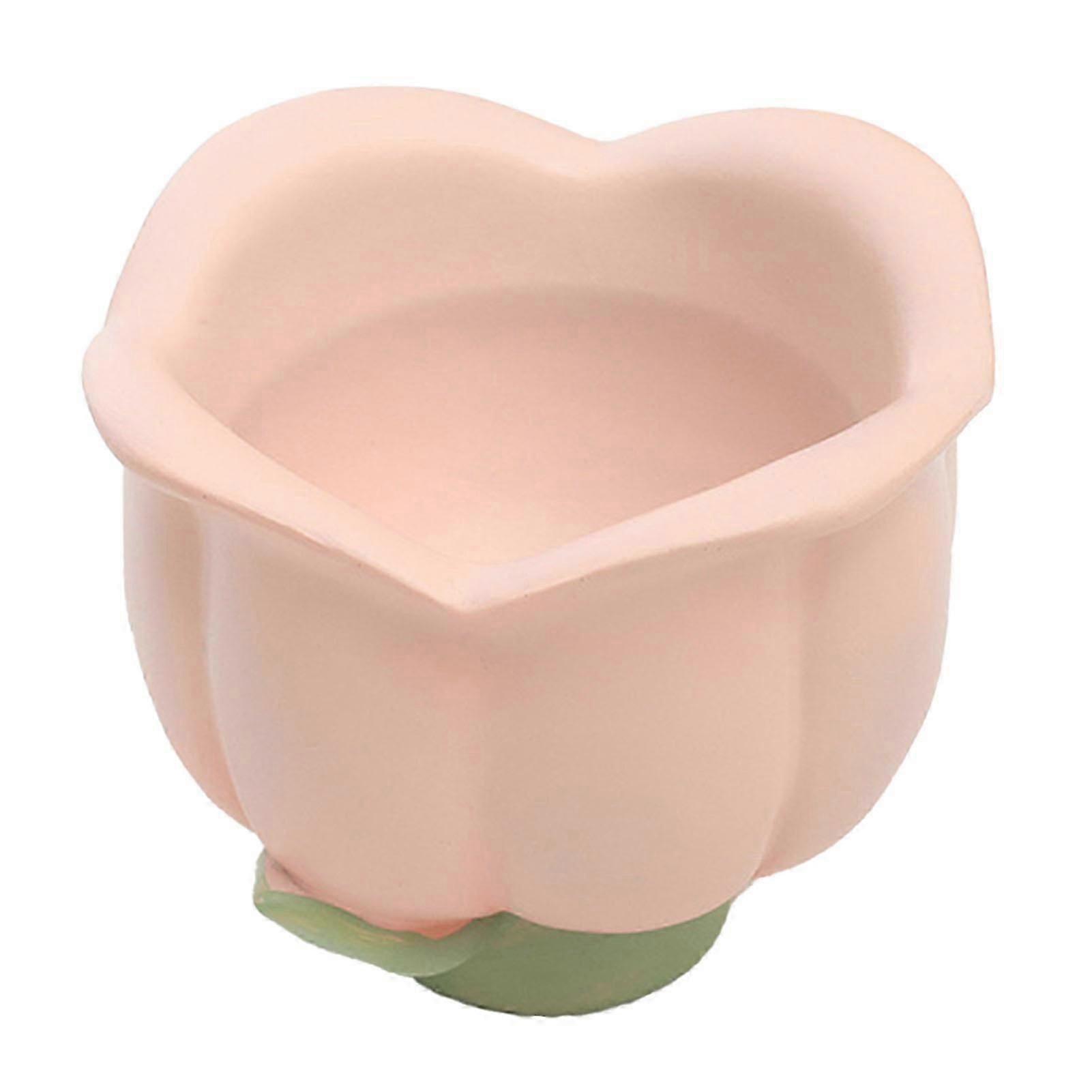 Flower Shape Storage Box Innovative Cute Storage Decorative Ornament for Entryway Desk Dressing Table Tulip