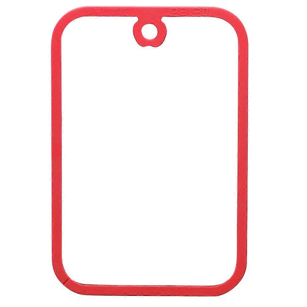 planche à découper en verre trempé planche à découper de comptoir rectangulaire (S)