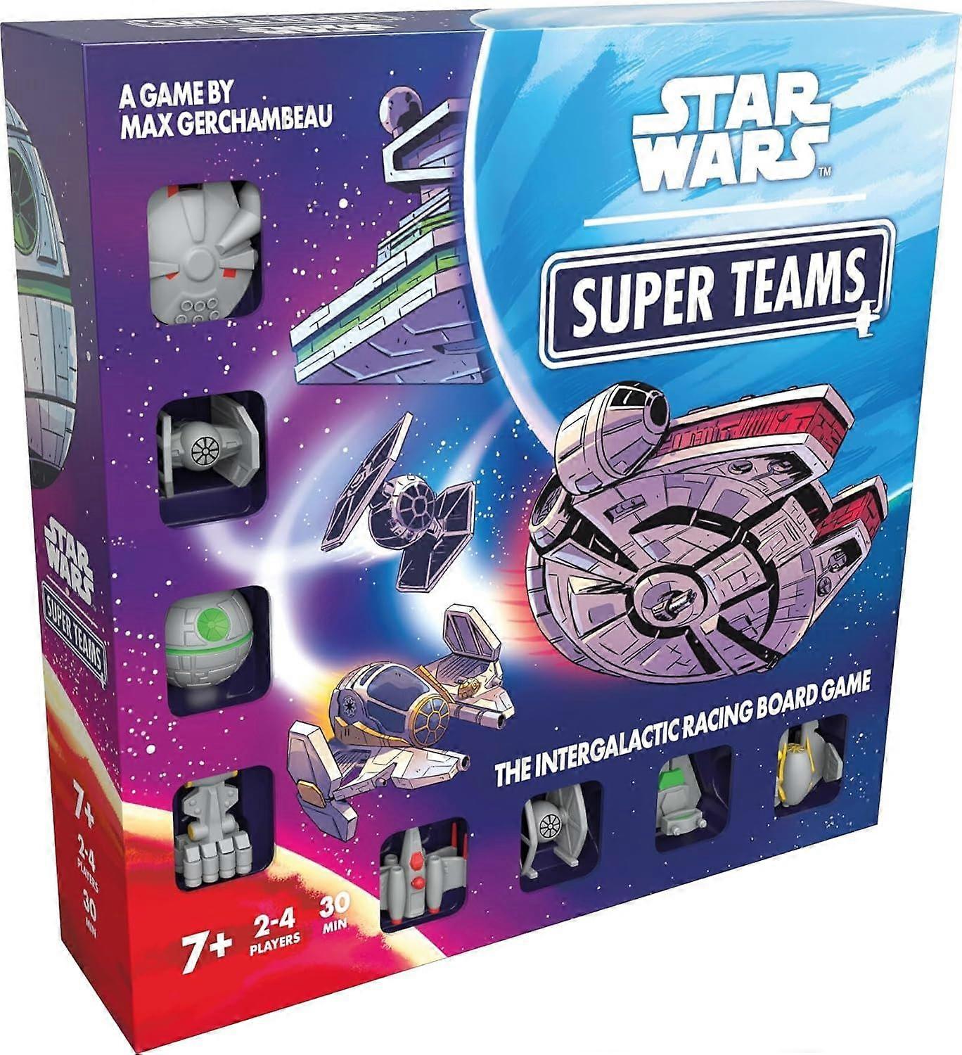 Star Wars Super Teams Racing Board Game