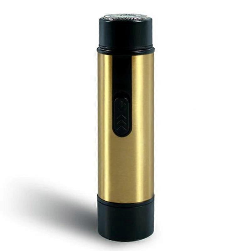 Mini Electric Shaver Beard Trimmer(gold)