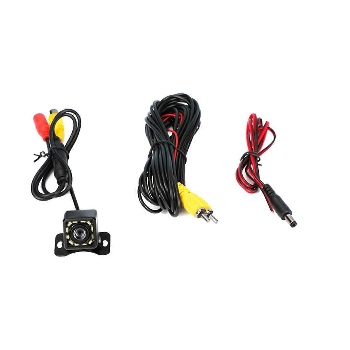 Wide Angle HD Car Rearview Camera Rear View Video Vehicle Camera Backup 12 LED Night Vision Parking Camera
