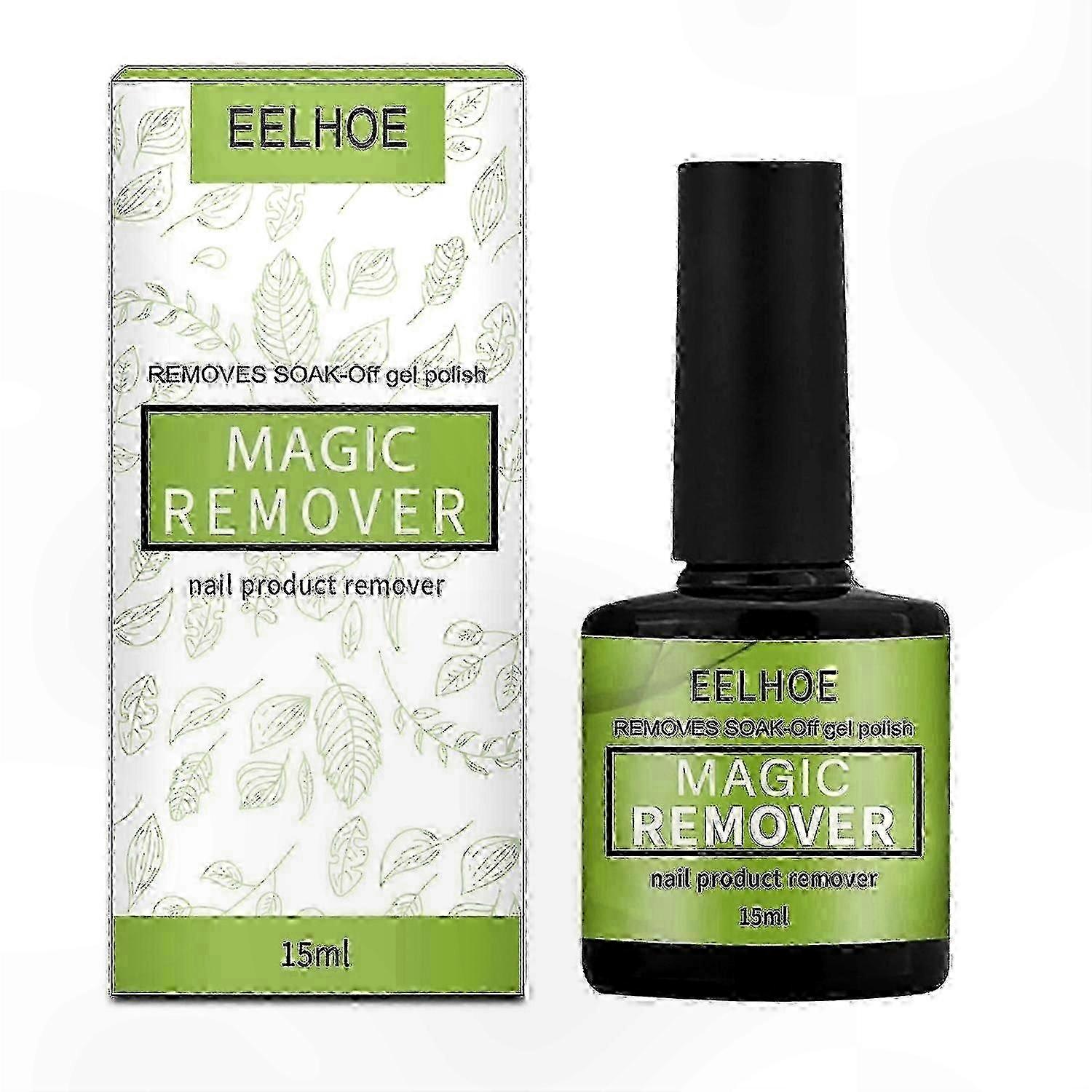 Gentle Nail Polish Remover 15ml Non-Toxic Manicure Solution Safe for Nails