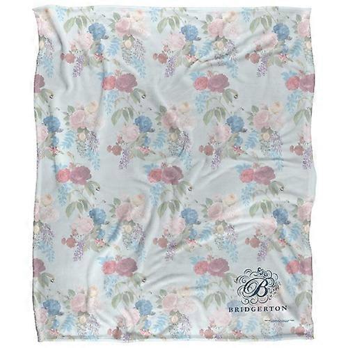 Bridgerton Silky Floral Supersoft Blanket