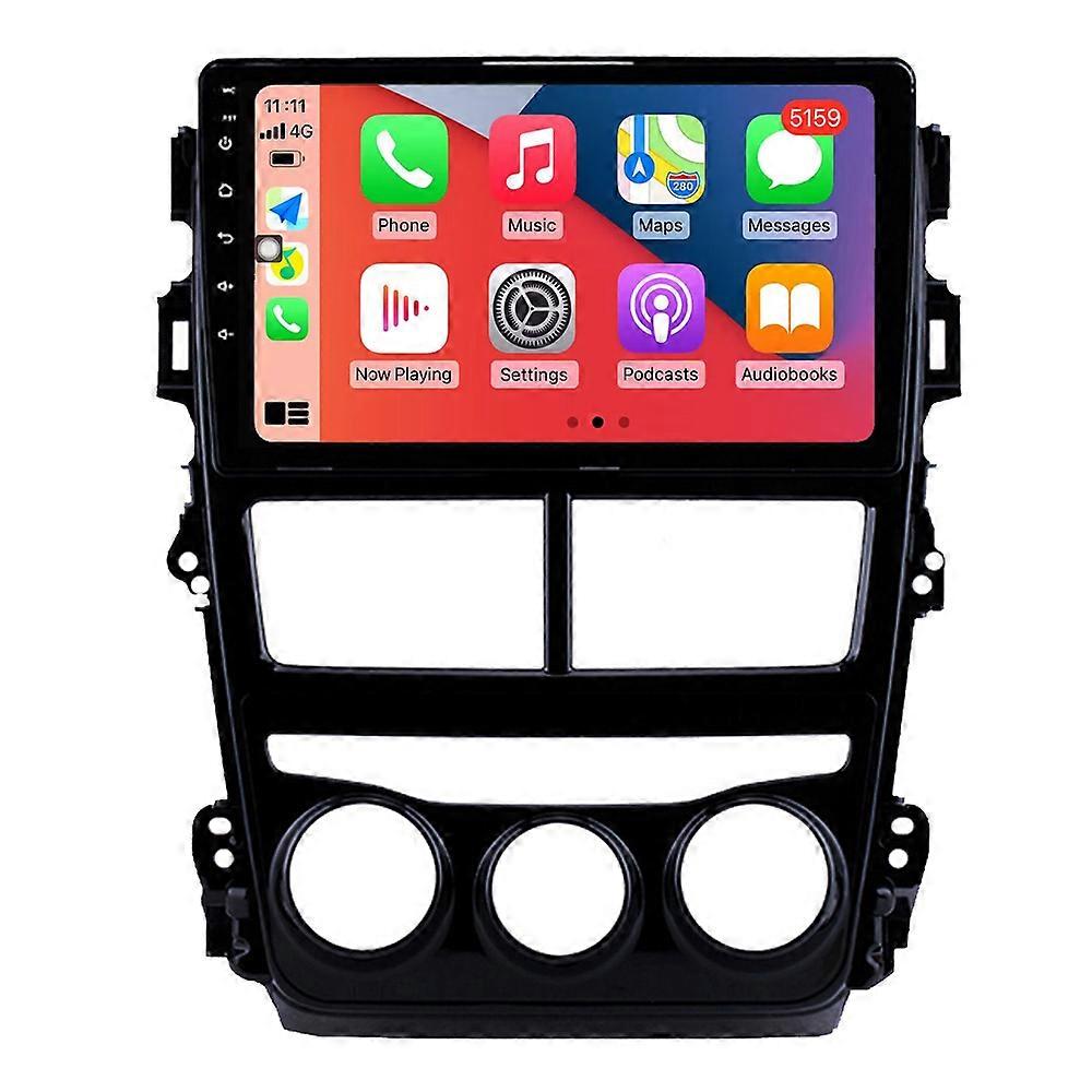 Car Multimedia Player For Toyota Yaris Vios 2017 - 2020 CarPlay Android Auto Stereo Radio GPS Navigation Autoradio Bluetooth 2Din Video Touch