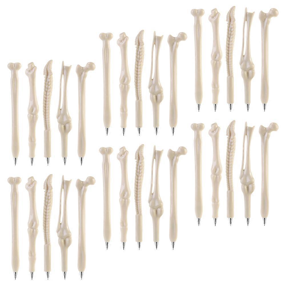 Bone Shaped Ballpoint Pens for Writing Use 150Pcs ABS Material Pens