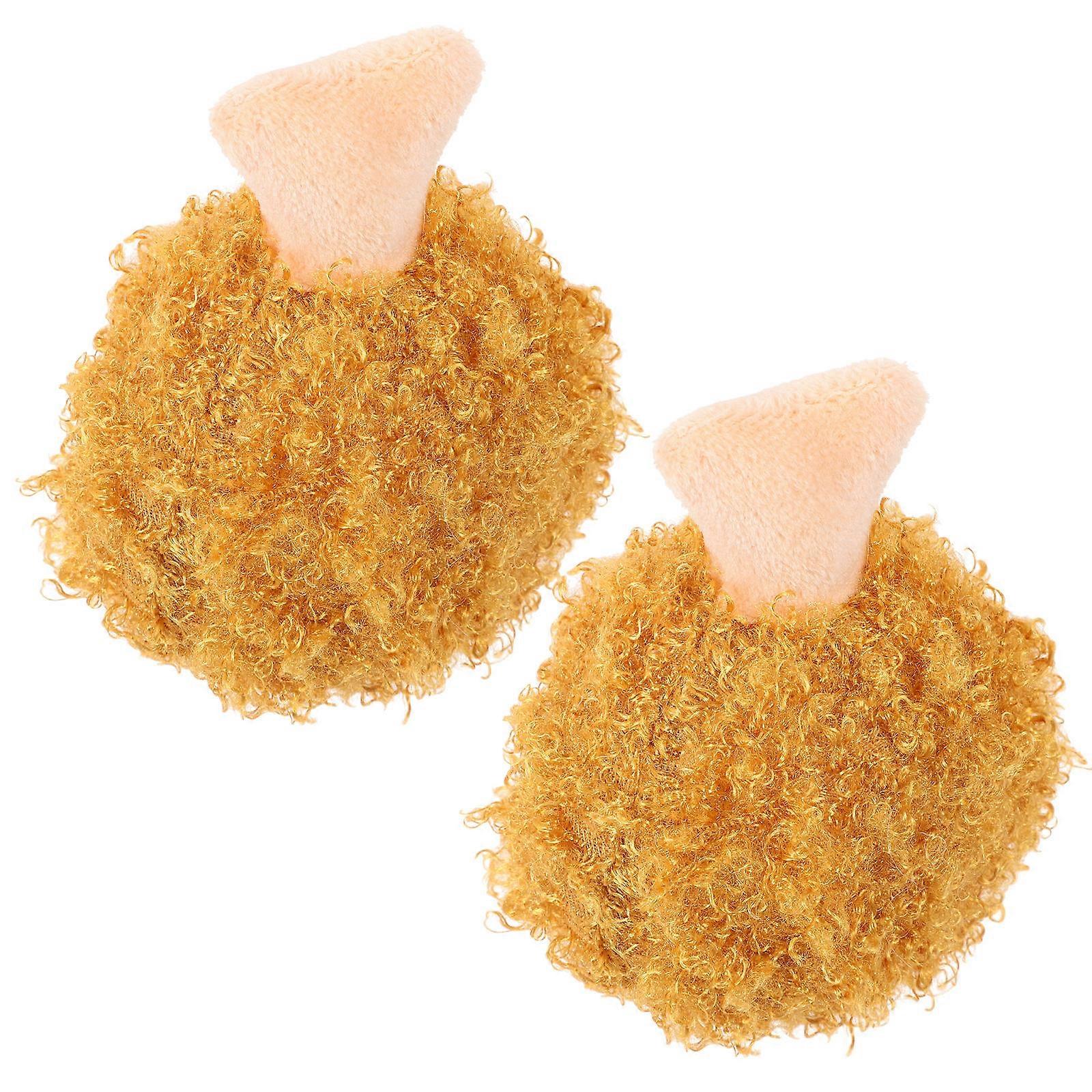 Plush Dog Toy Chicken Leg for Chewing Training 6Pcs Toys