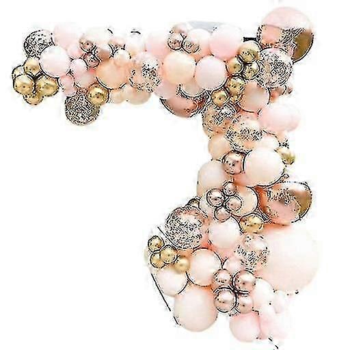 96pcs Rose Gold Color Balloon Wedding Balloons