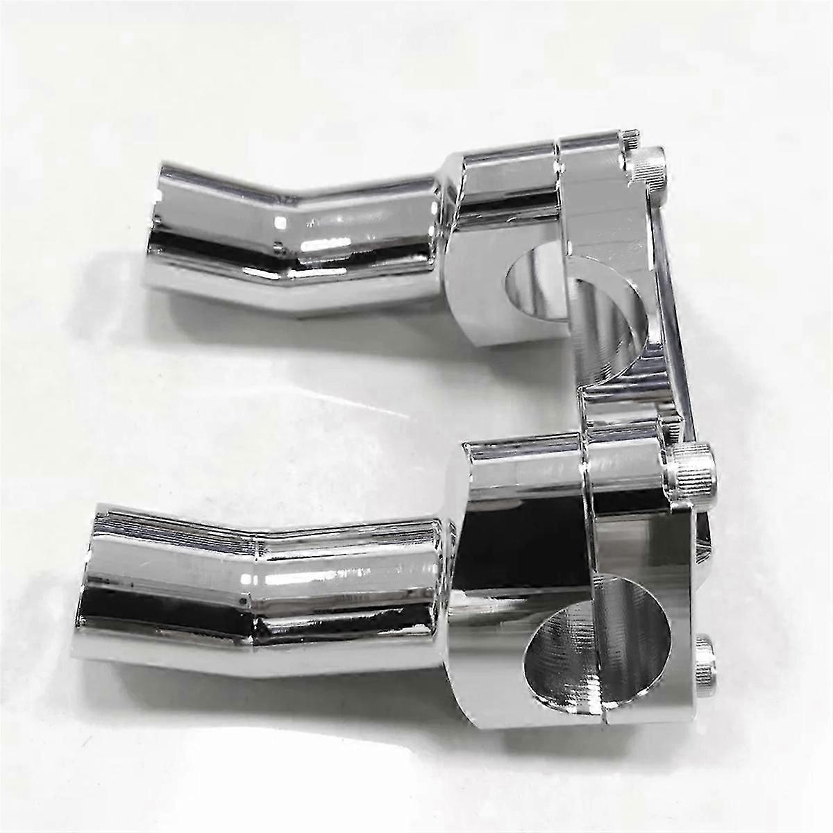 3-1/2 Inch Pullback Handlebar Risers & Top Clamp Kit for Dyna Softail Fat Boy