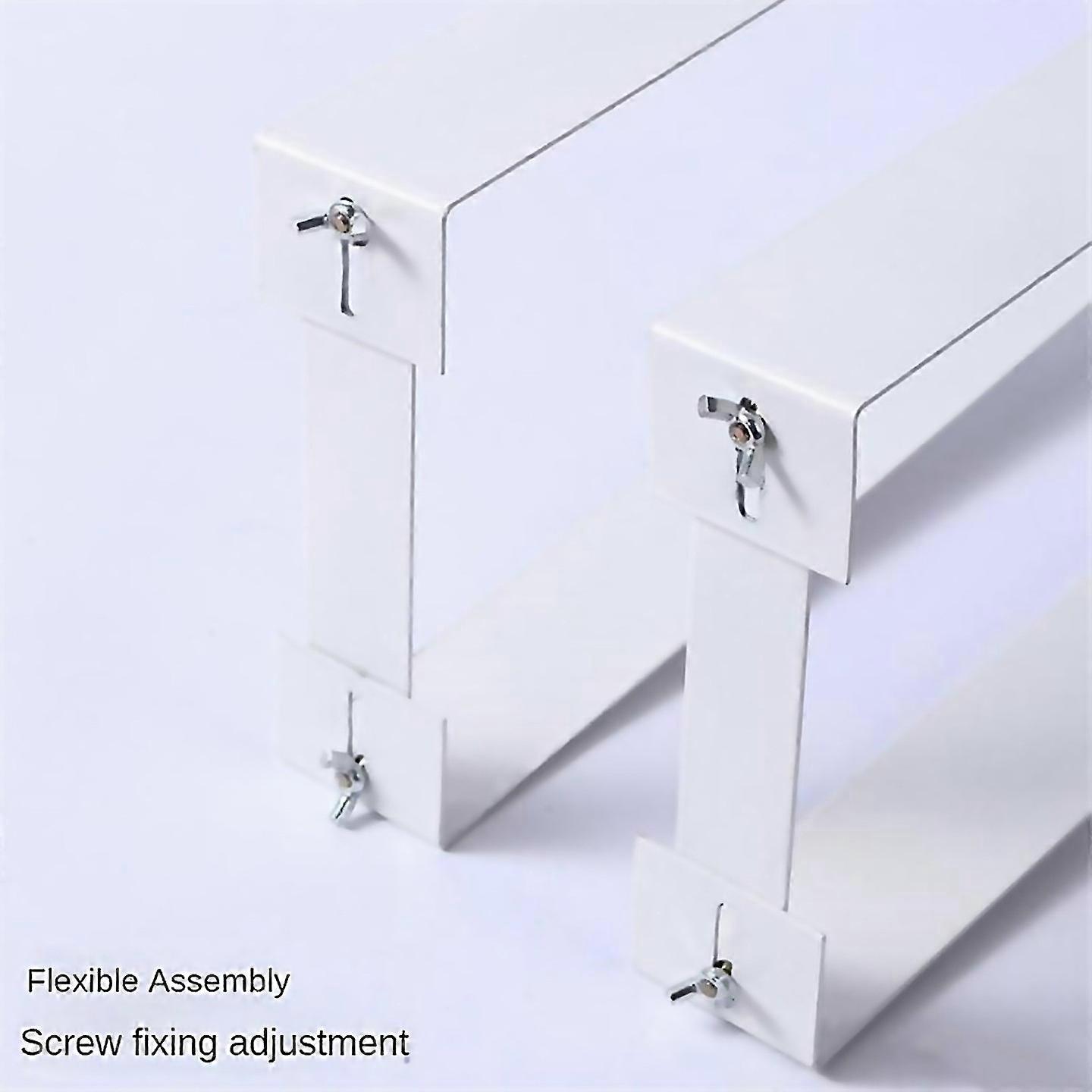 For Under Desk Pc Mount Bracket For Computer Case Mainframe Hanger White
