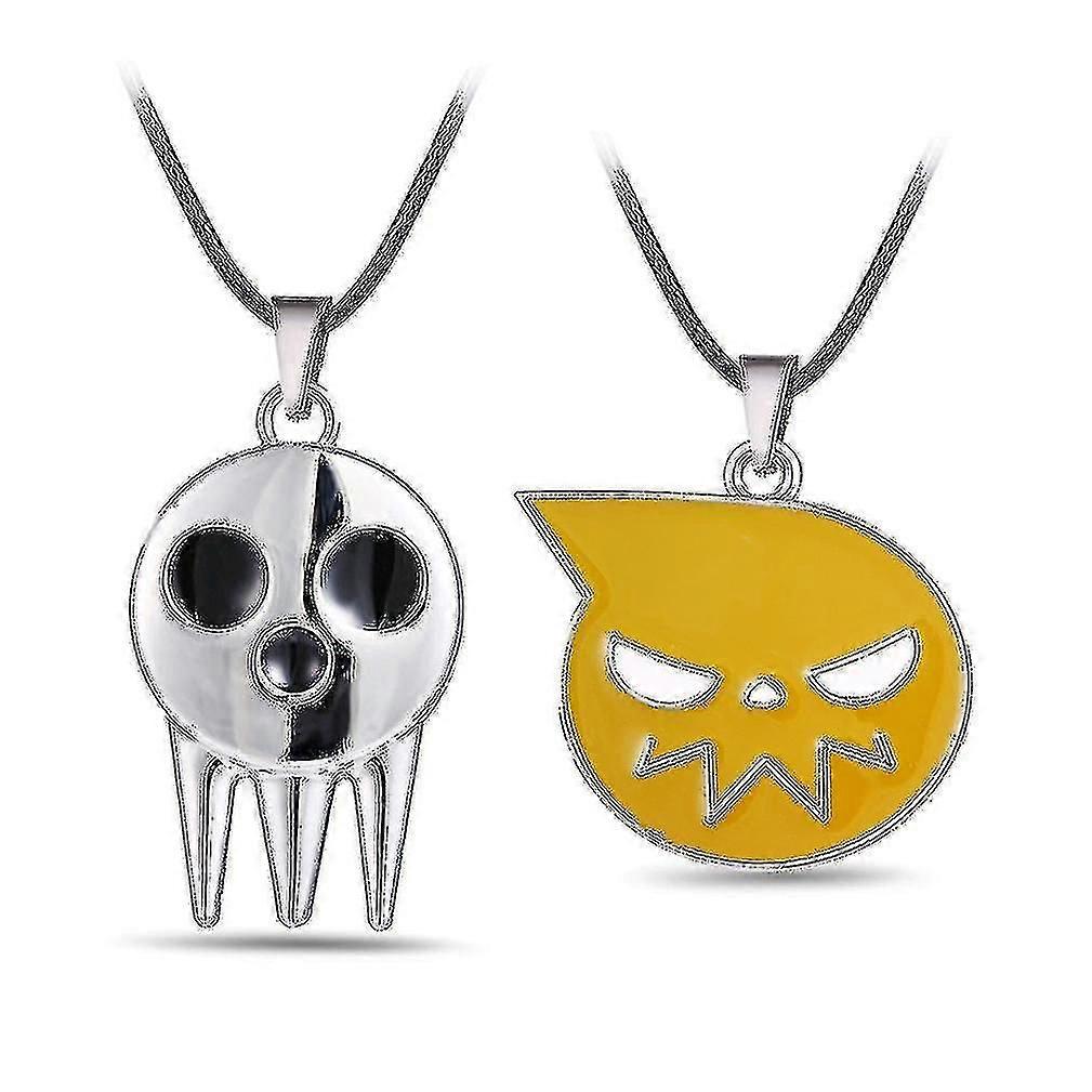 2pcs Soul Eater Pendant Necklace