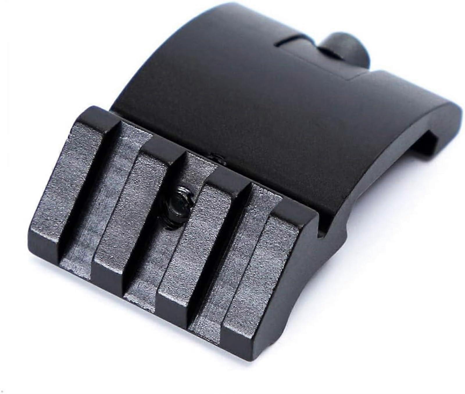 45 Degree Offset Side Picatinny Weaver Gun Rail Mount 3Slot 20mm Adapter, LowProfile Hunting Accessories