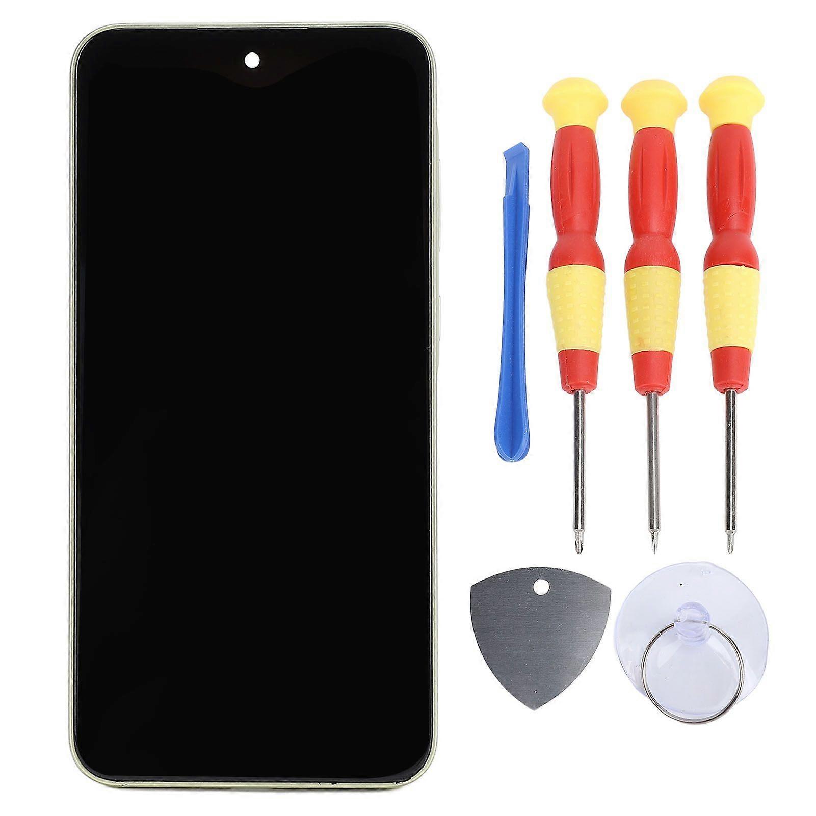 Screen Replacement with Frame and Repair Tools TFT Display Touch Screen Digitizer Assembly for A35 Gold