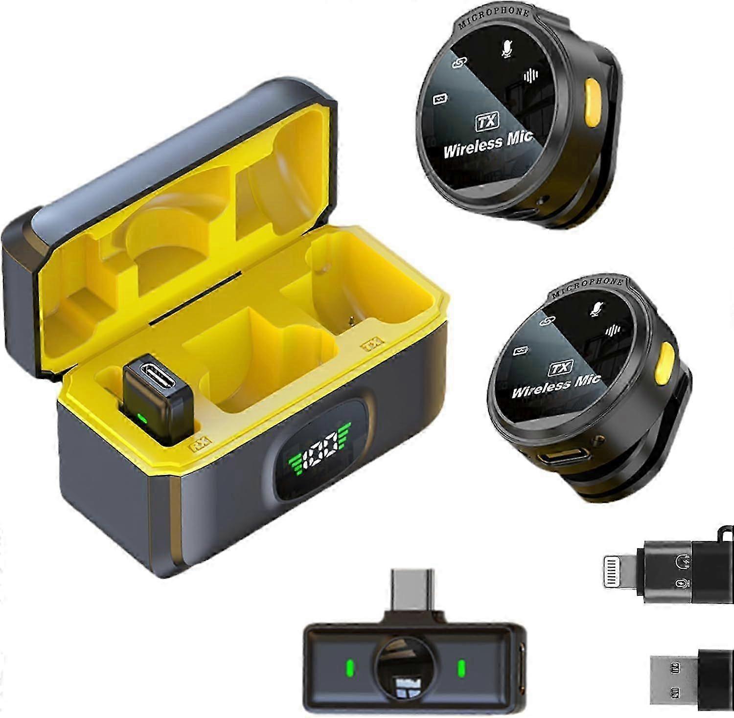 2025 Latest Model Wireless Lavalier Microphone for