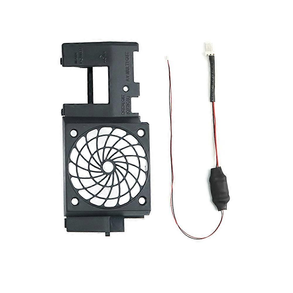 Silent Cooling Fan UpgradeKit for PlayStation2 Fat Console for SCPH-3XXXX&SCPH-5XXXX Models Enhanced Noctua Fan Braket,B