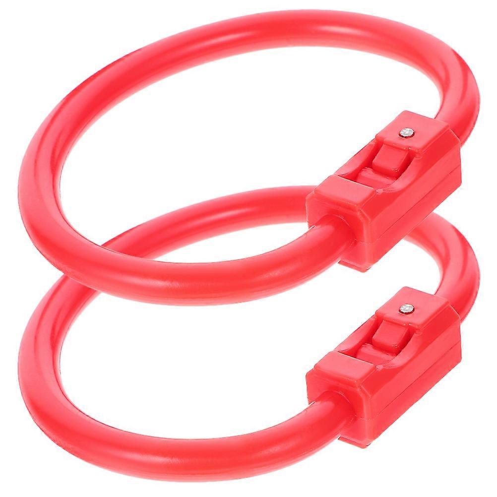 Cow Nose Ring 6 Pcs Plastic Cattle Accessory for Animal Identification and Movement Control Designed for Farm Animals