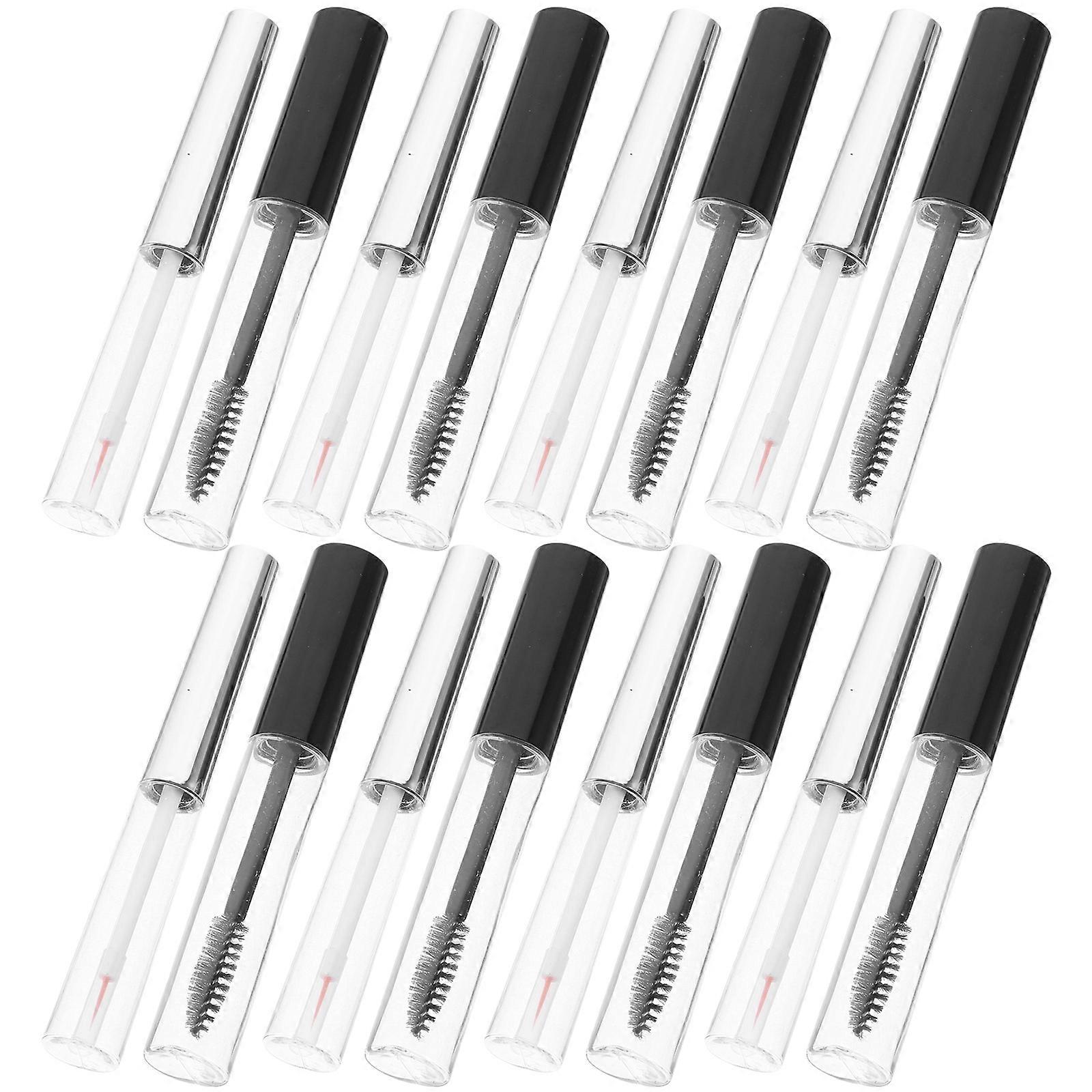 Mascara Bottle Transparent DIY Mascara Tube for Storage 2Sets Tubes