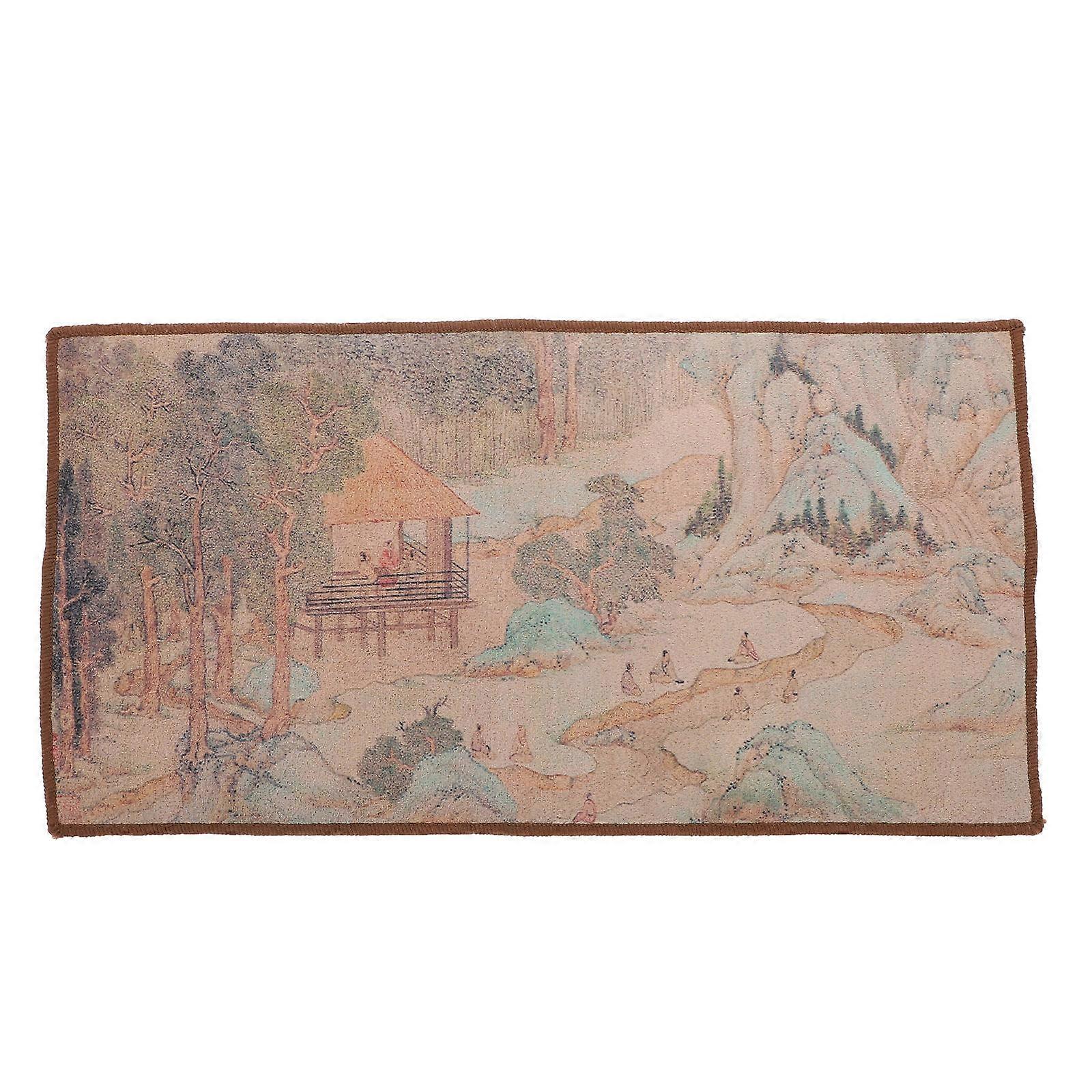 Vintage Tea Cloth for Multipurpose Use with 5Pcs High End Tea Towel Set