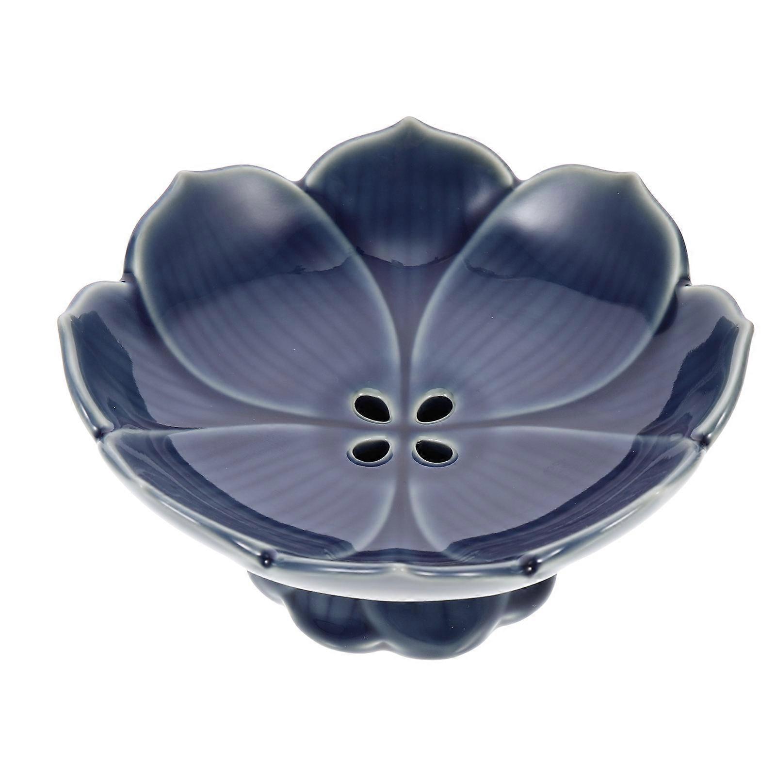 2Pcs Ceramic Fruit Bowls for Kitchen with Sky Design