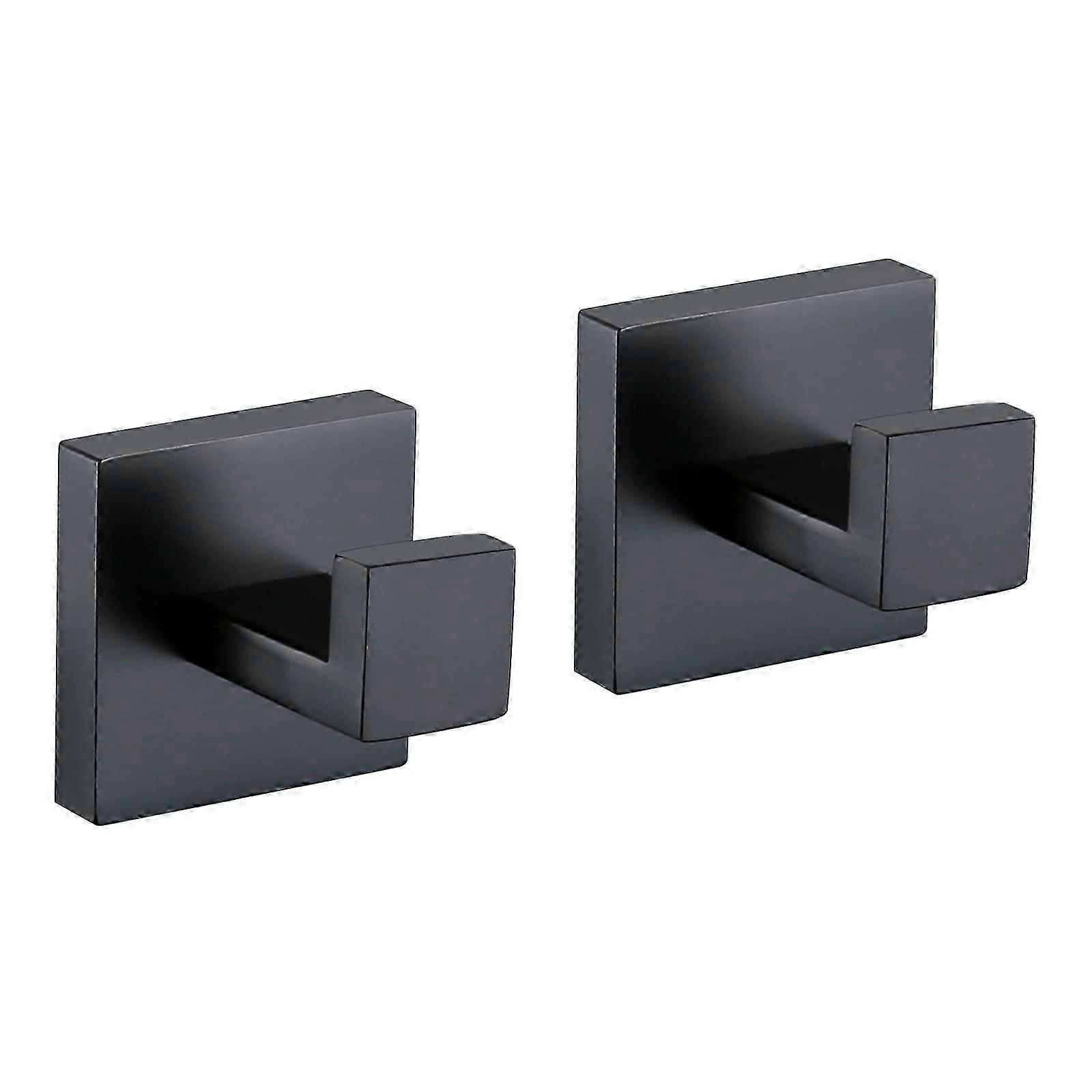 Stainless Steel Wall Hooks 4-Pack - Bathroom/Kitchen Organizer 26-27s