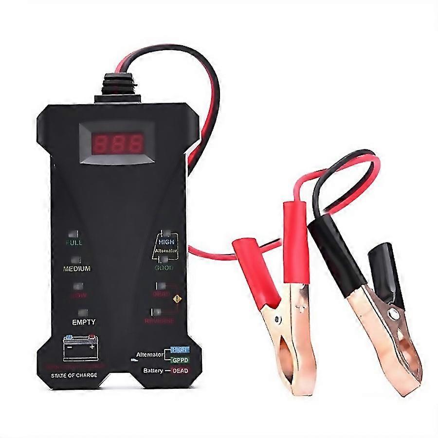 For 12v Threeinone Battery Tester Digital Display Tester