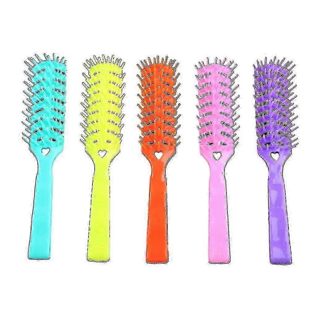 vent brush 7 row hair brush ball tips