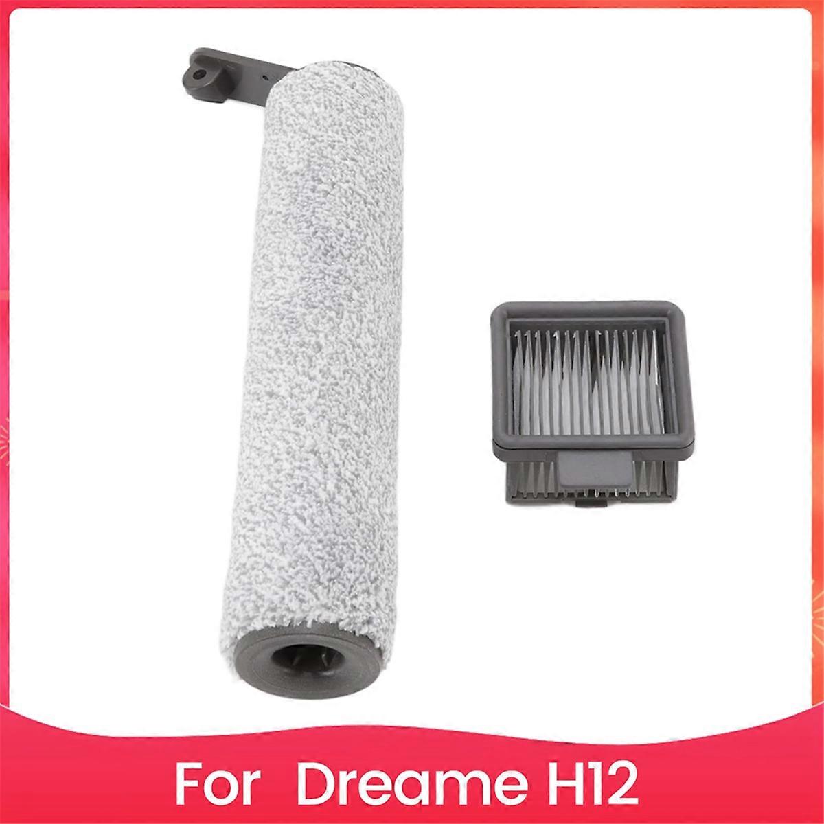 Multi Brush Roll for H12 Floor Scrubber Brush Cordless Floor Brushes Filter Roller Replacement Spare