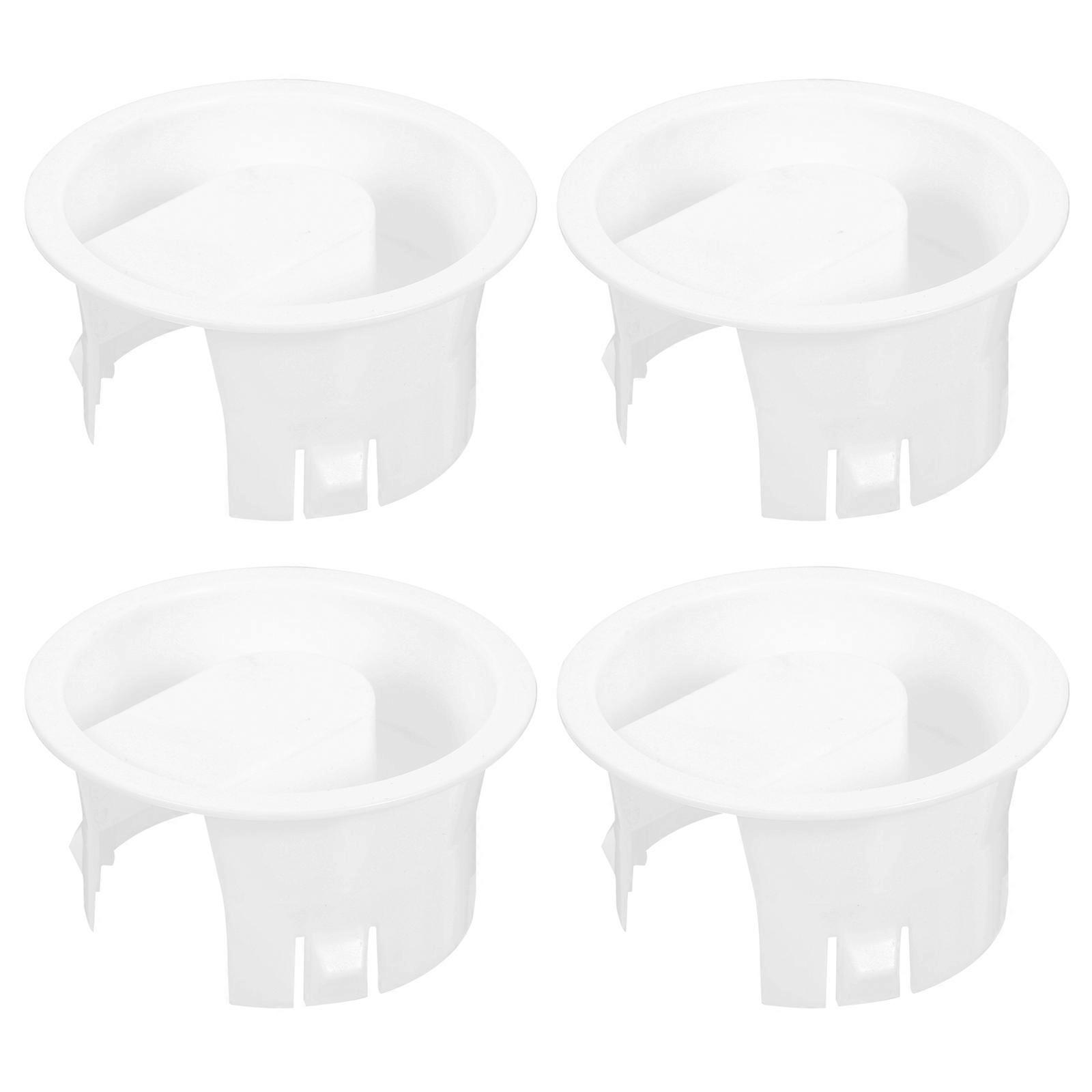 Leak Proof Cold Kettle Pitcher Lid Replacement Covers 20Pcs White Accessories